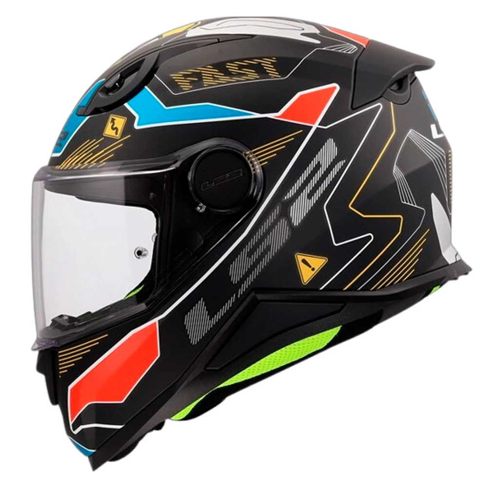 LS2 FF812 ZERO KID CHILDREN'S HELMET - GRAY / RED