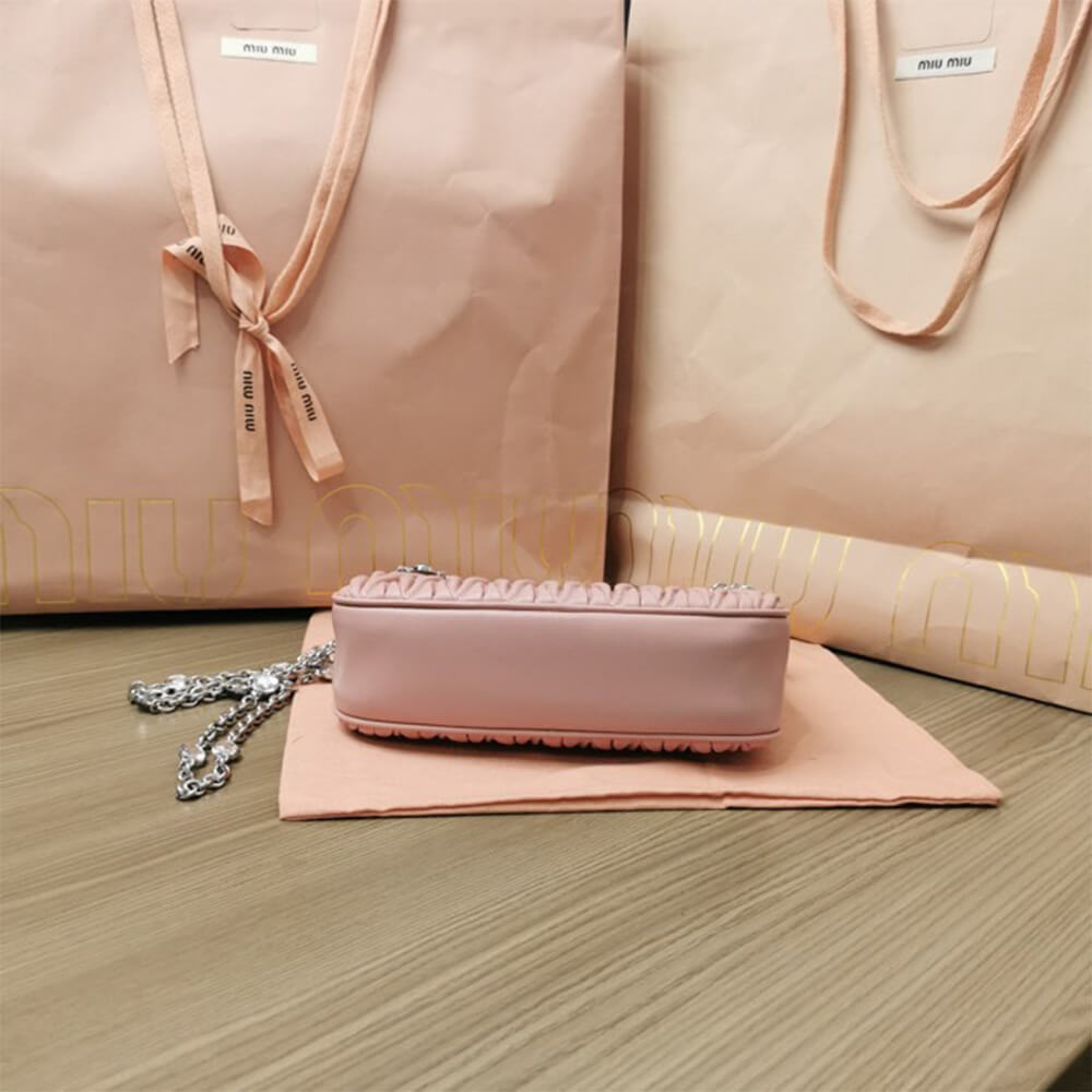 Matelasse nappa leather shoulder bag - Top Club