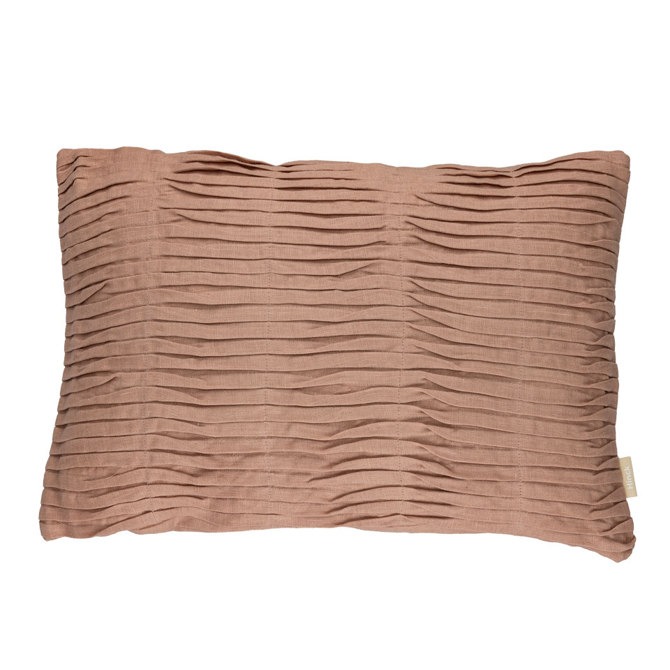 Sierkussen Small wave linnen duskypink 35x50 cm
