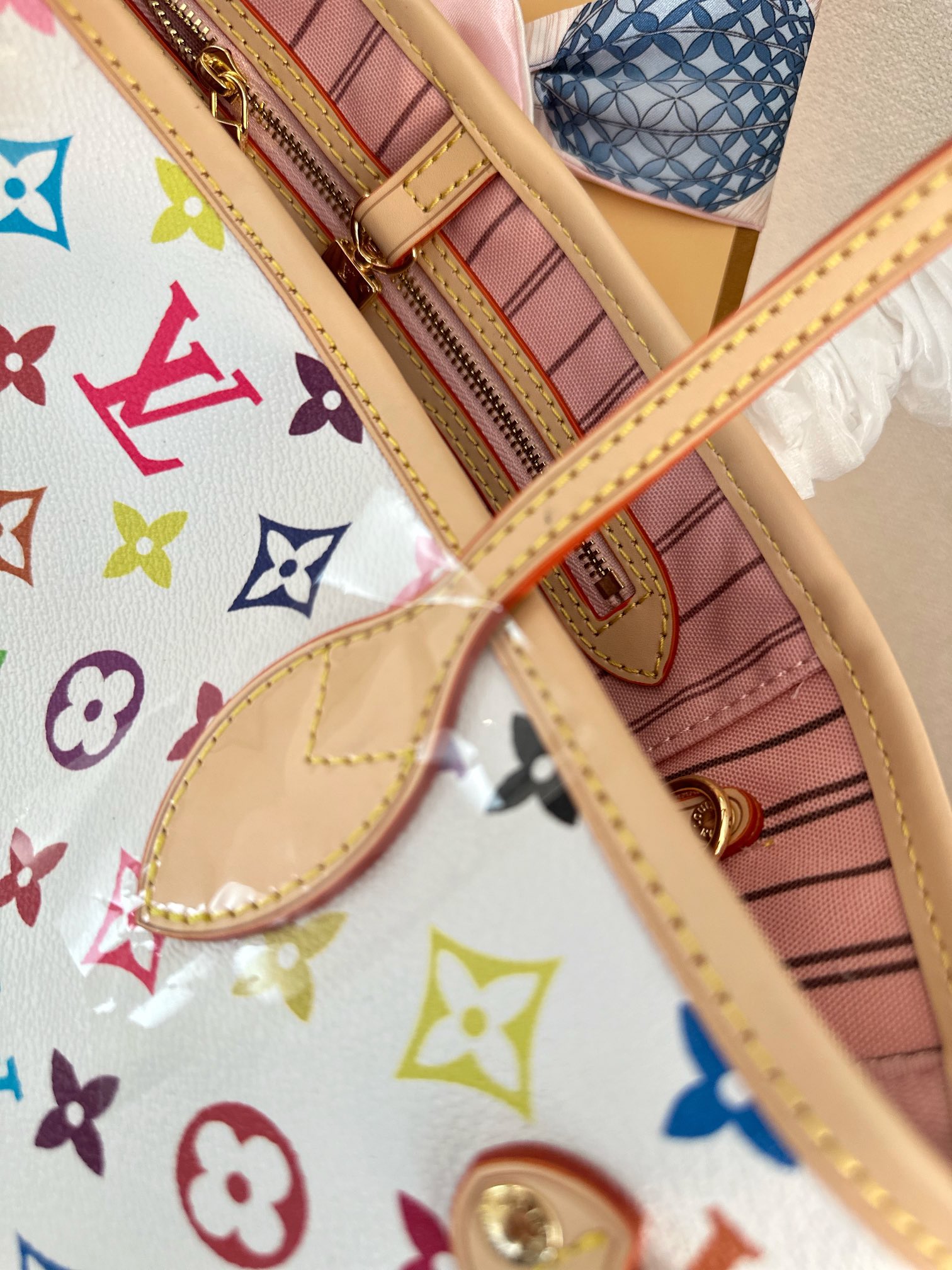 L  Neverfull new arrival tote bag size; 28 cm - Top Club