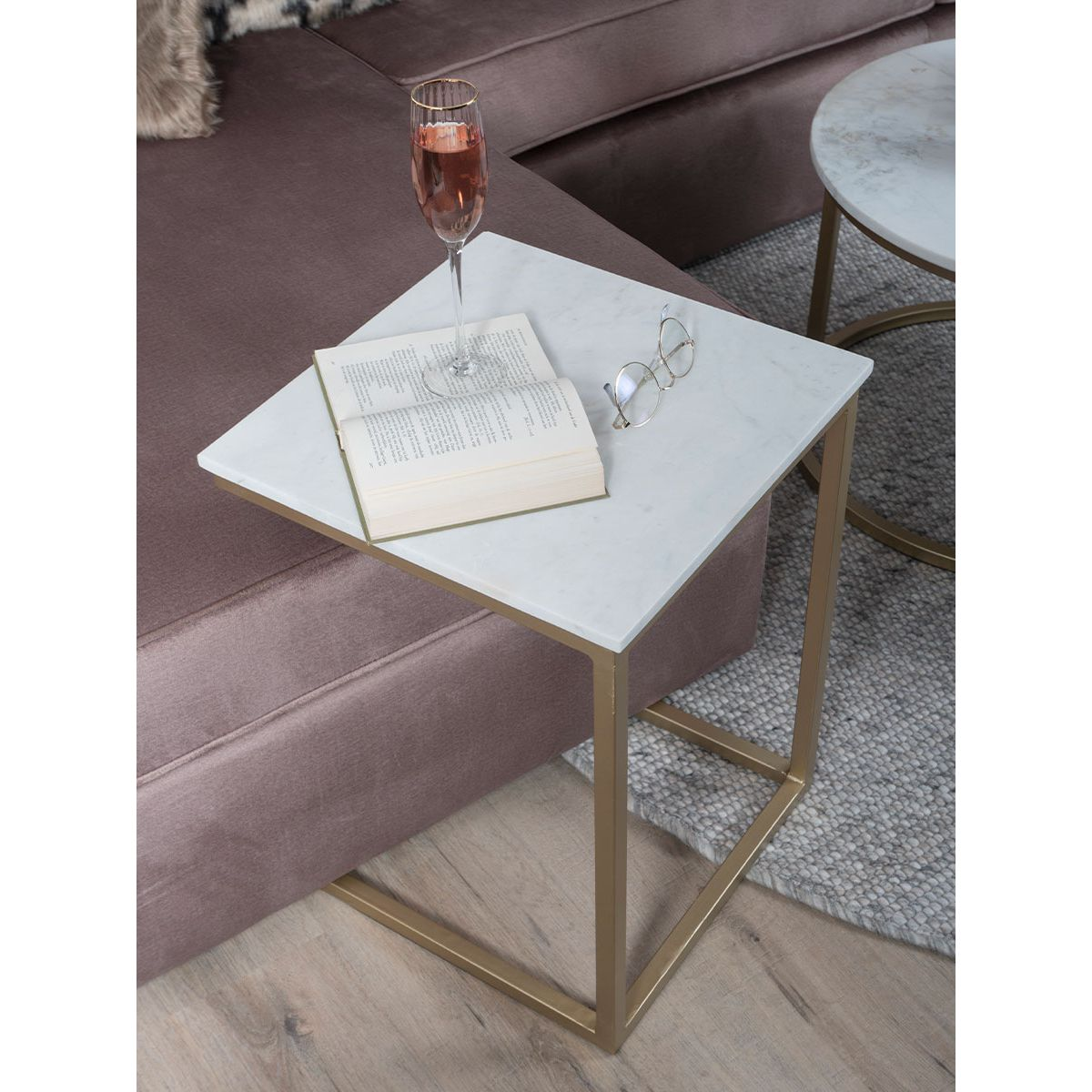 Laptoptafel Mitch Wit/Zwart