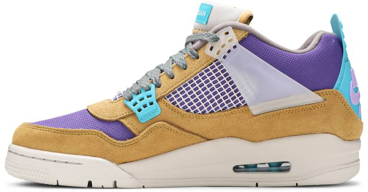 Union LA x Air Jordan 4 Retro  Desert Moss  DJ5718-300 Replicas - Sneaker Replica Workshop