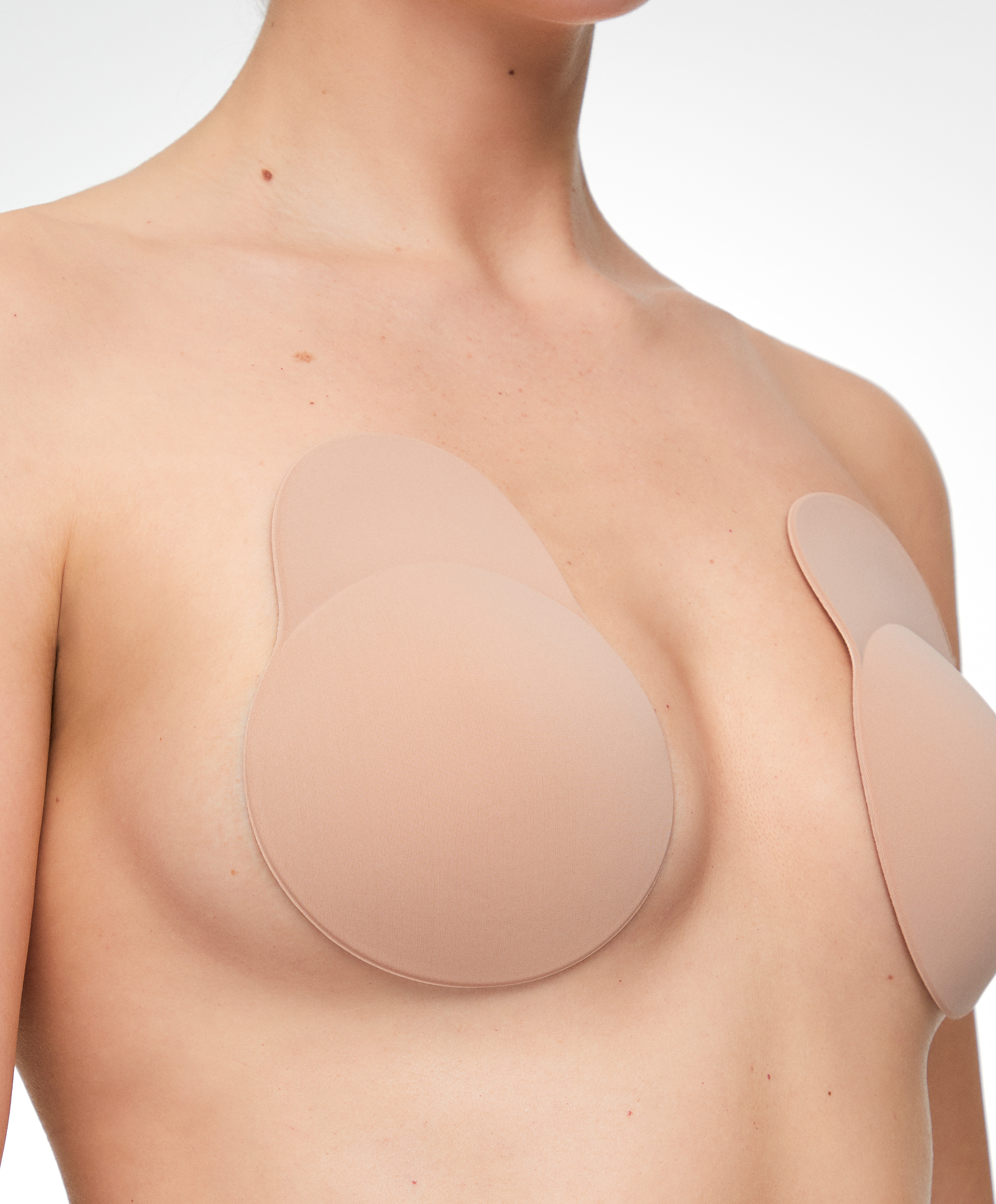 OYSHO Adhesive fabric bust-enhancing cups