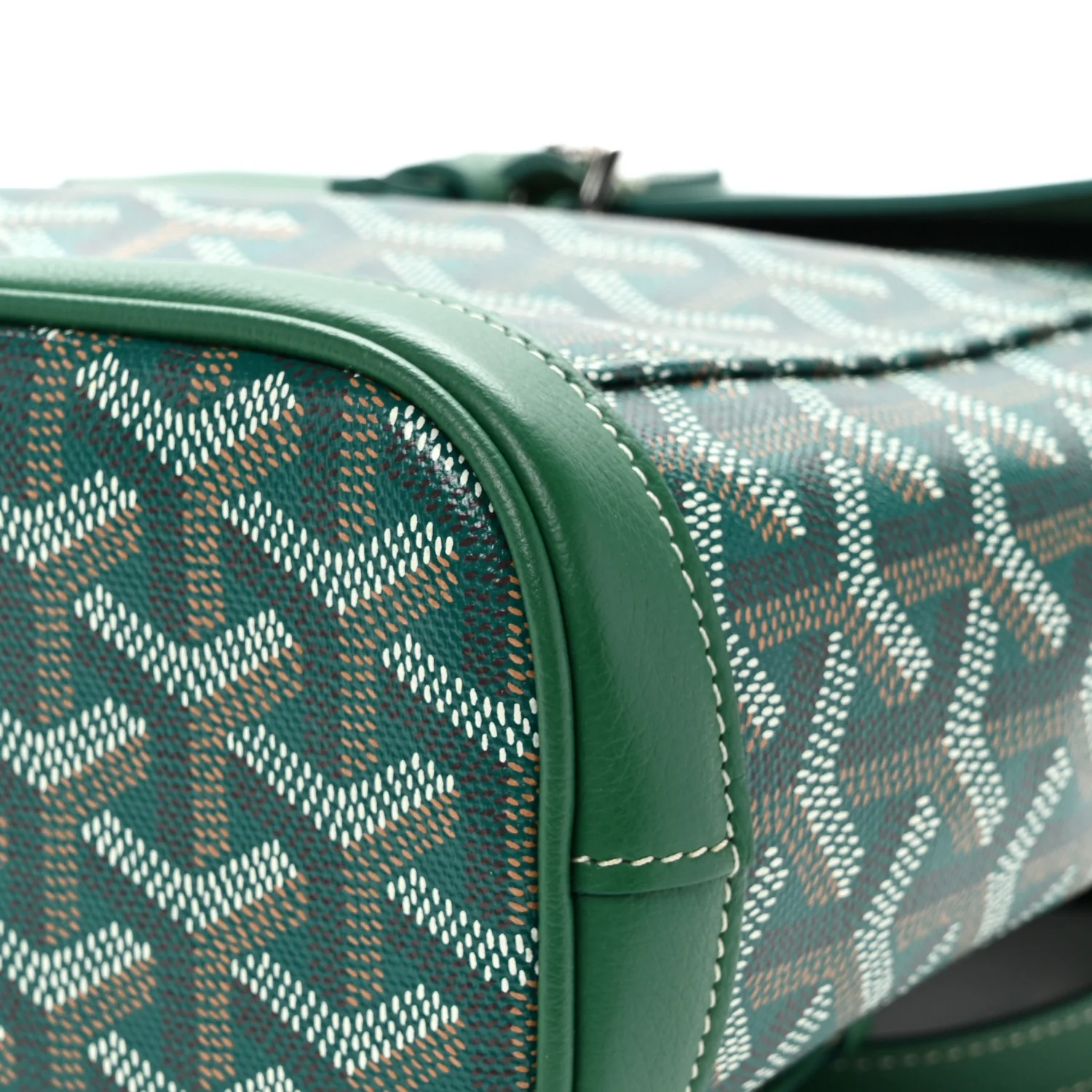 Goyardine Calfskin Mini Alpin Backpack Green - Top Club