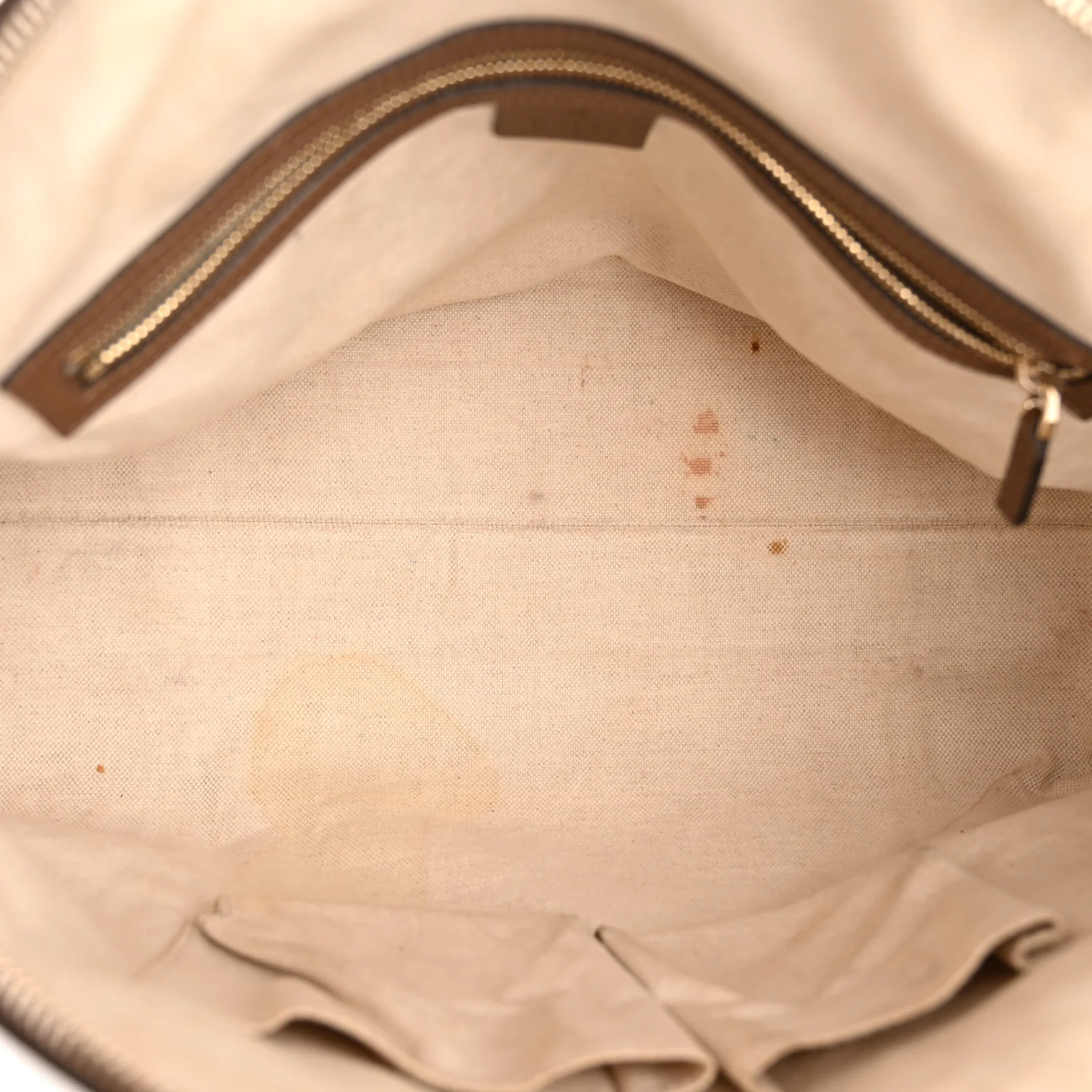 GG Supreme Monogram Medium Nice Top Handle Dome Bag Brown - Top Club