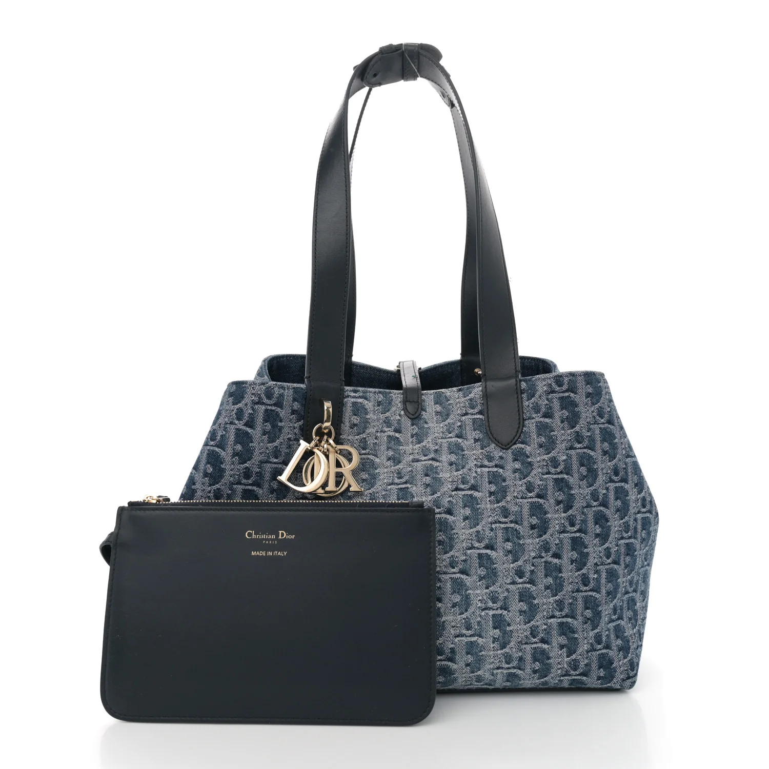 Denim Jacquard Oblique Medium Toujours Blue - Top Club
