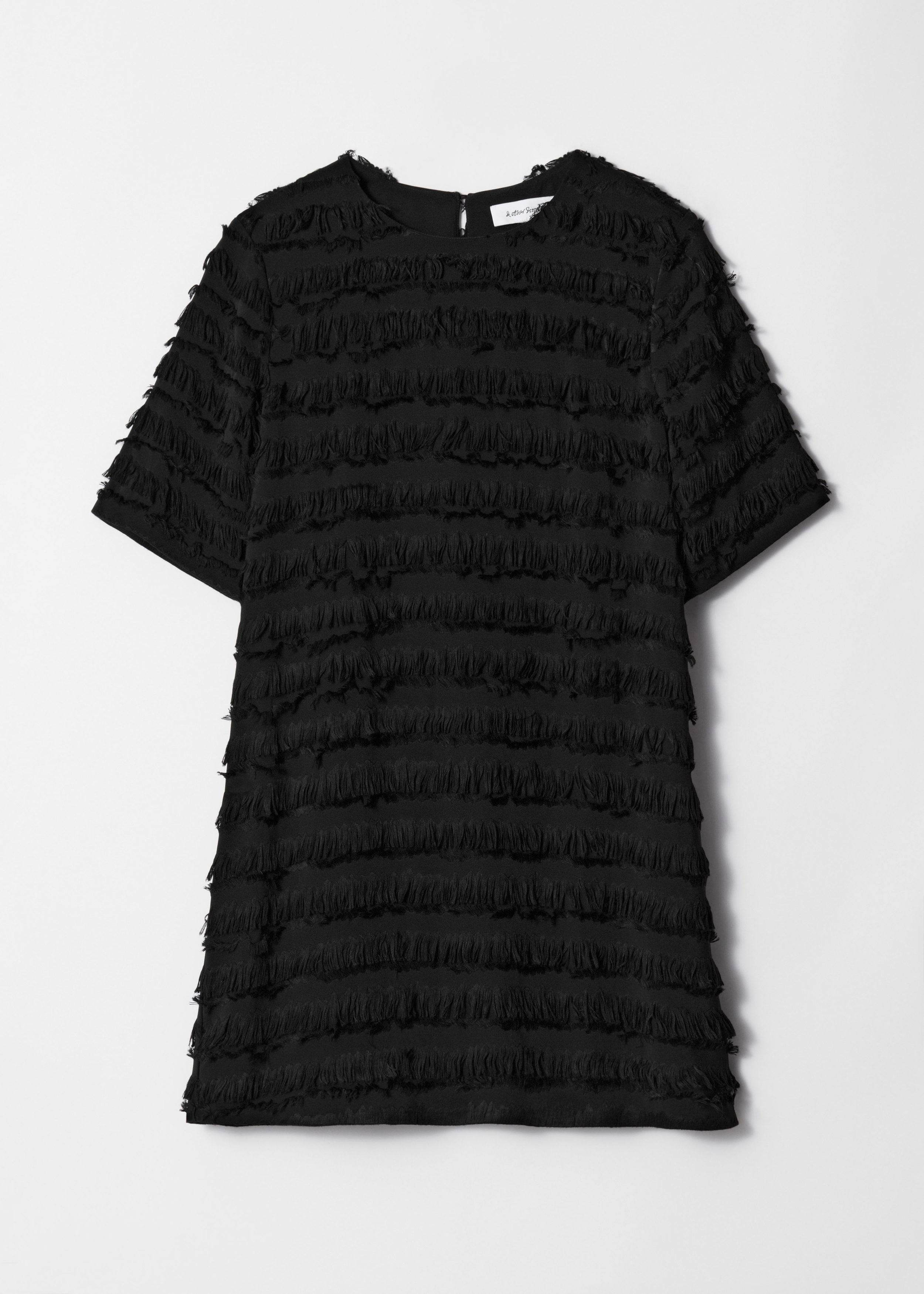 & Other Stories FRINGED MINI DRESS