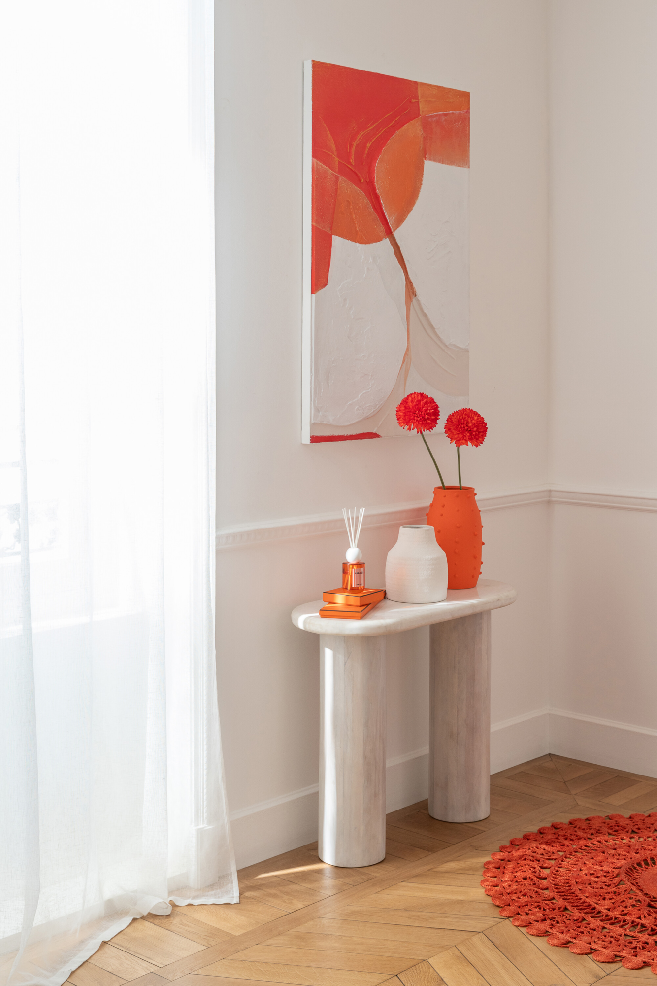 Sidetable Marmeren Off-White