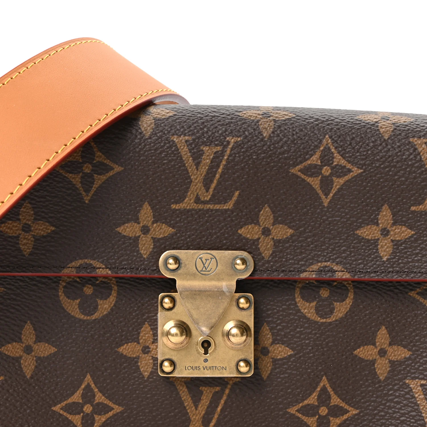 Monogram S Lock Belt Pouch MM - Top Club