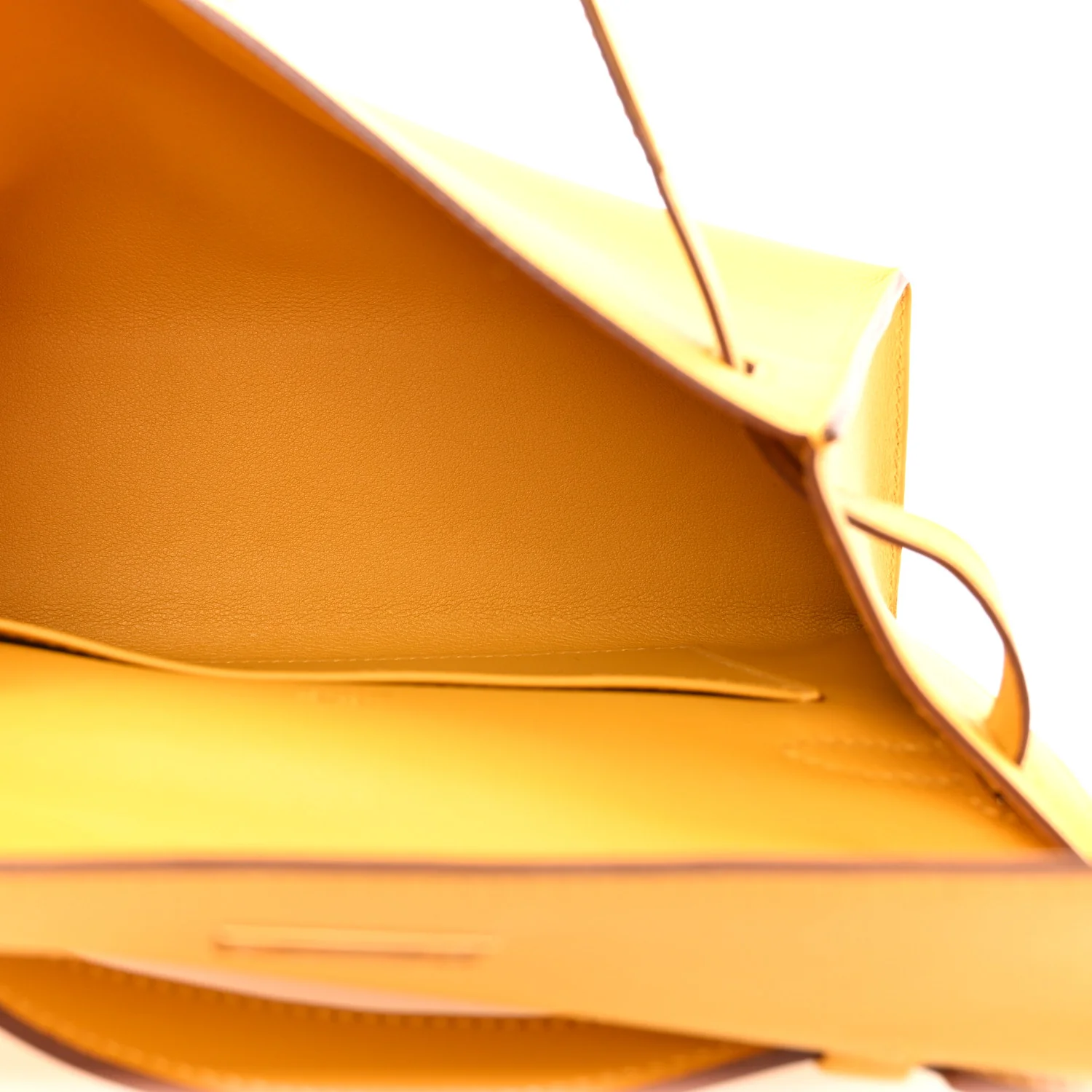 Swift Kelly Pochette Clutch Jaune Ambre - Top Club