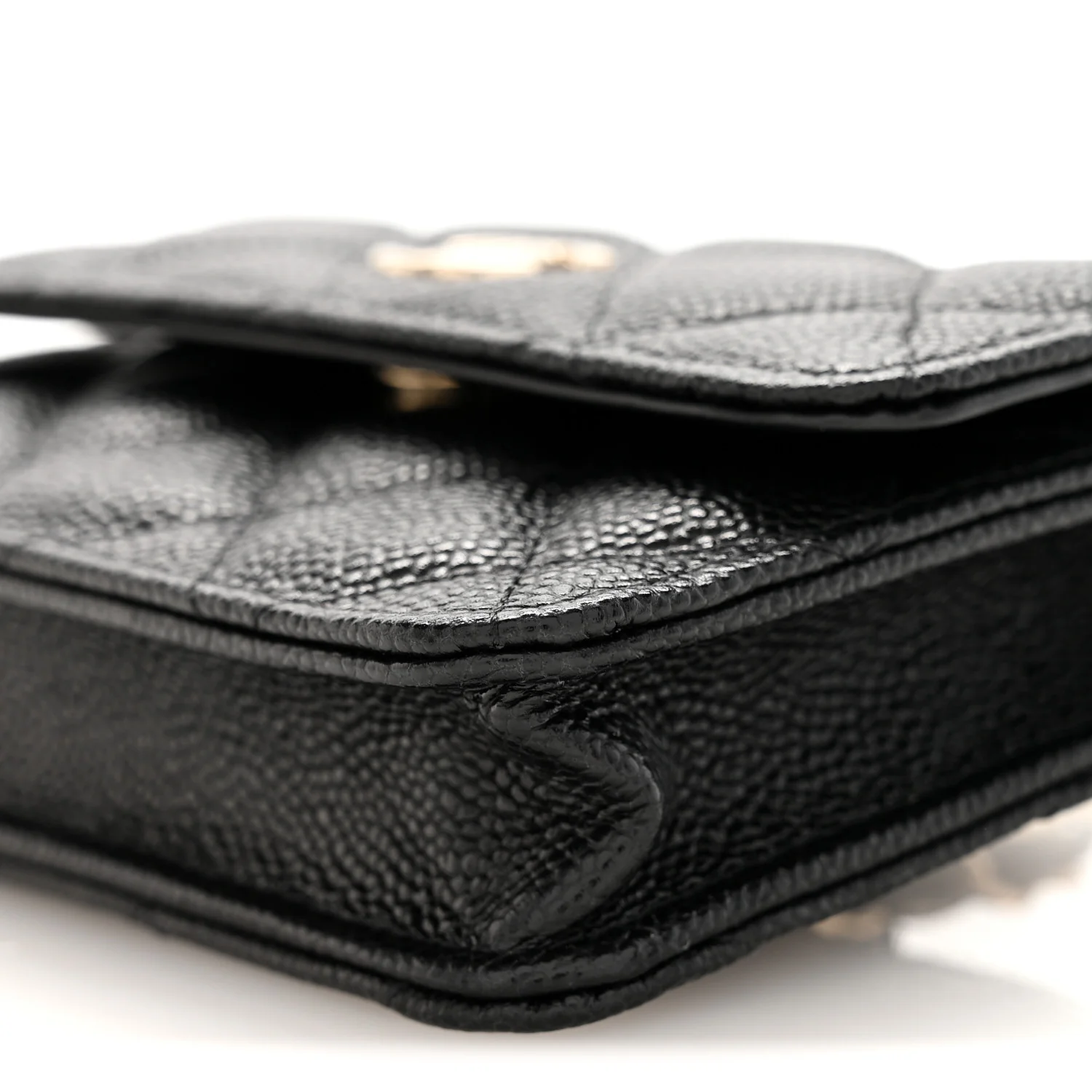 Caviar Quilted Belt Bag Black - Top Club