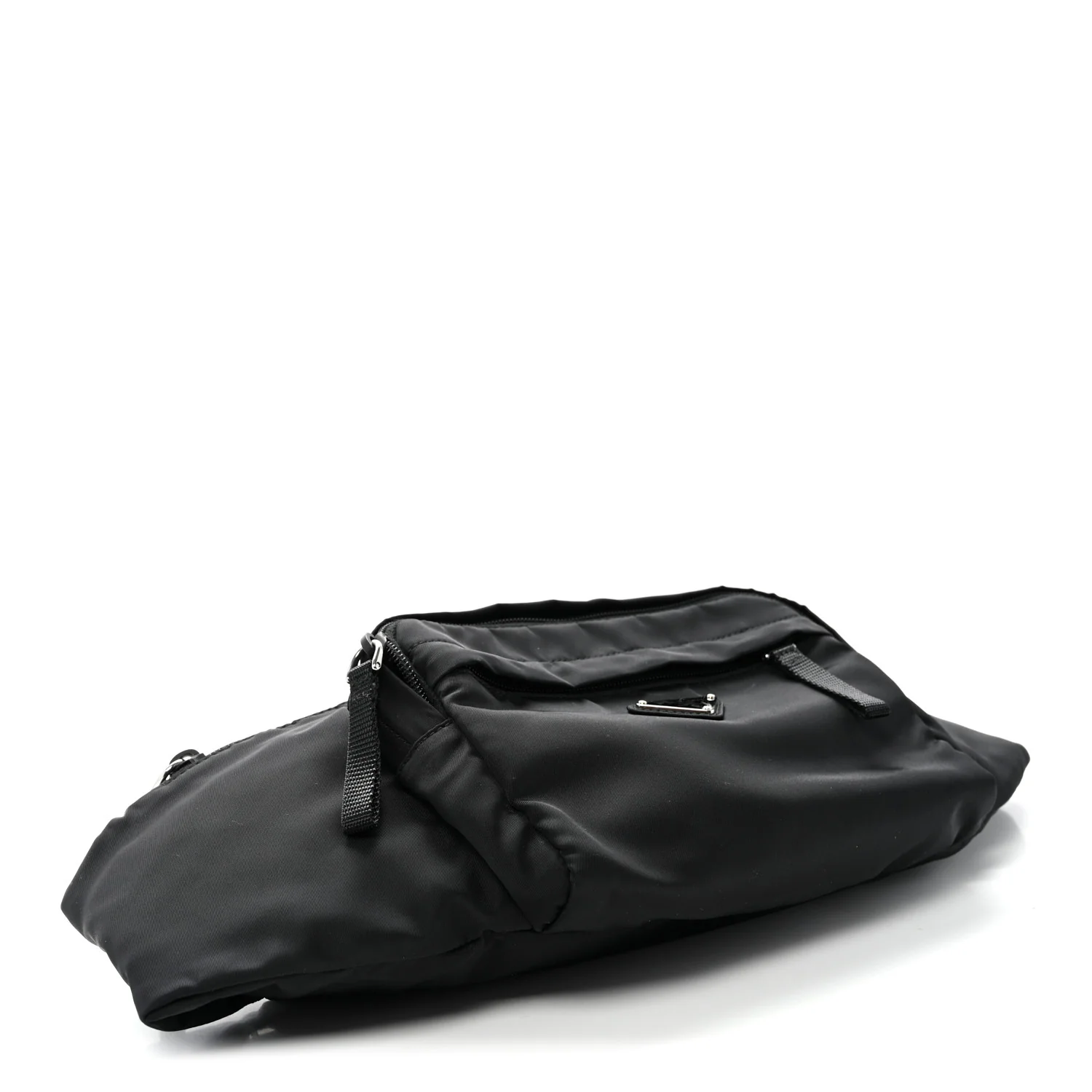 Tessuto Nylon Montagna Belt Bag Black - Top Club