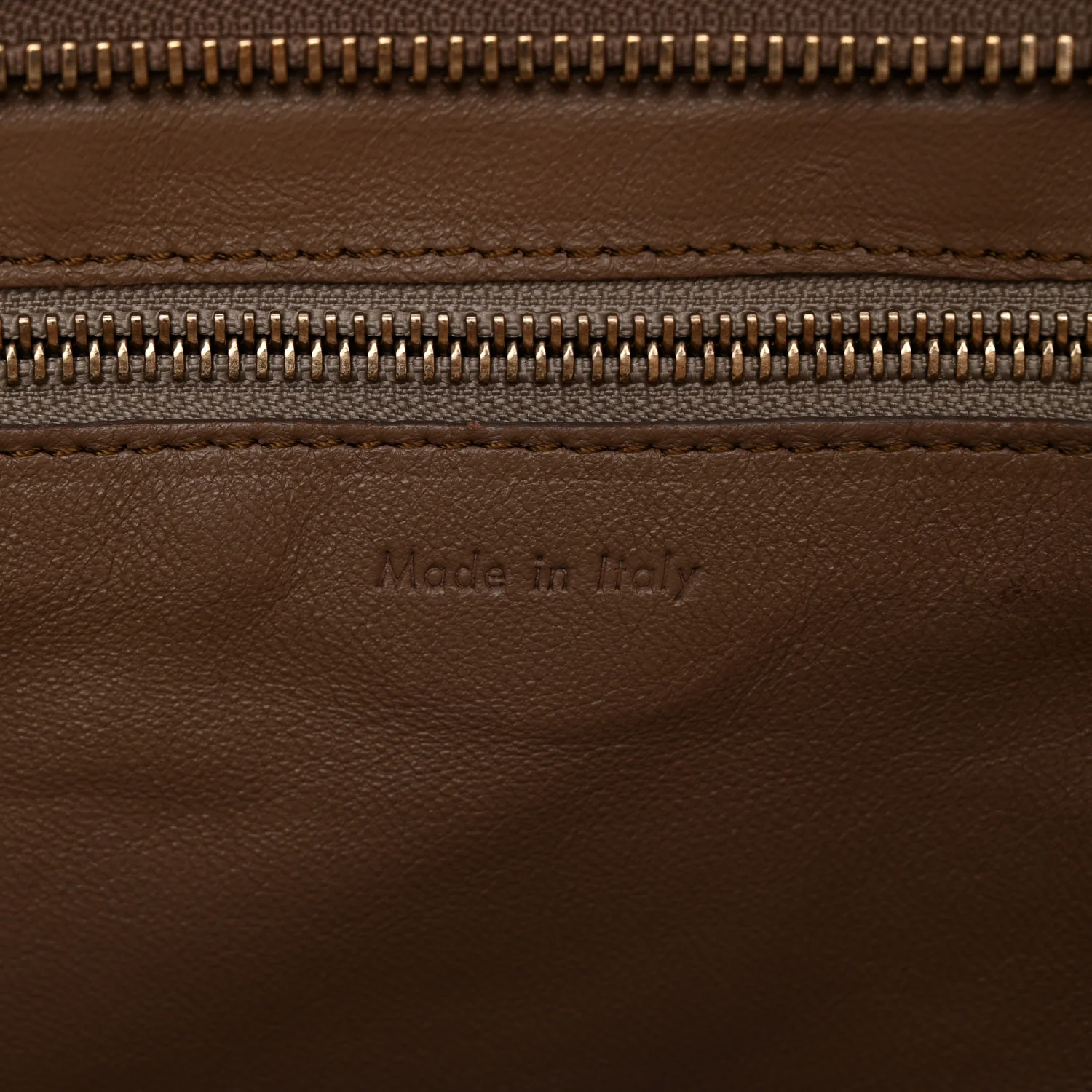 Smooth Calfskin Mini Luggage Camel - Top Club