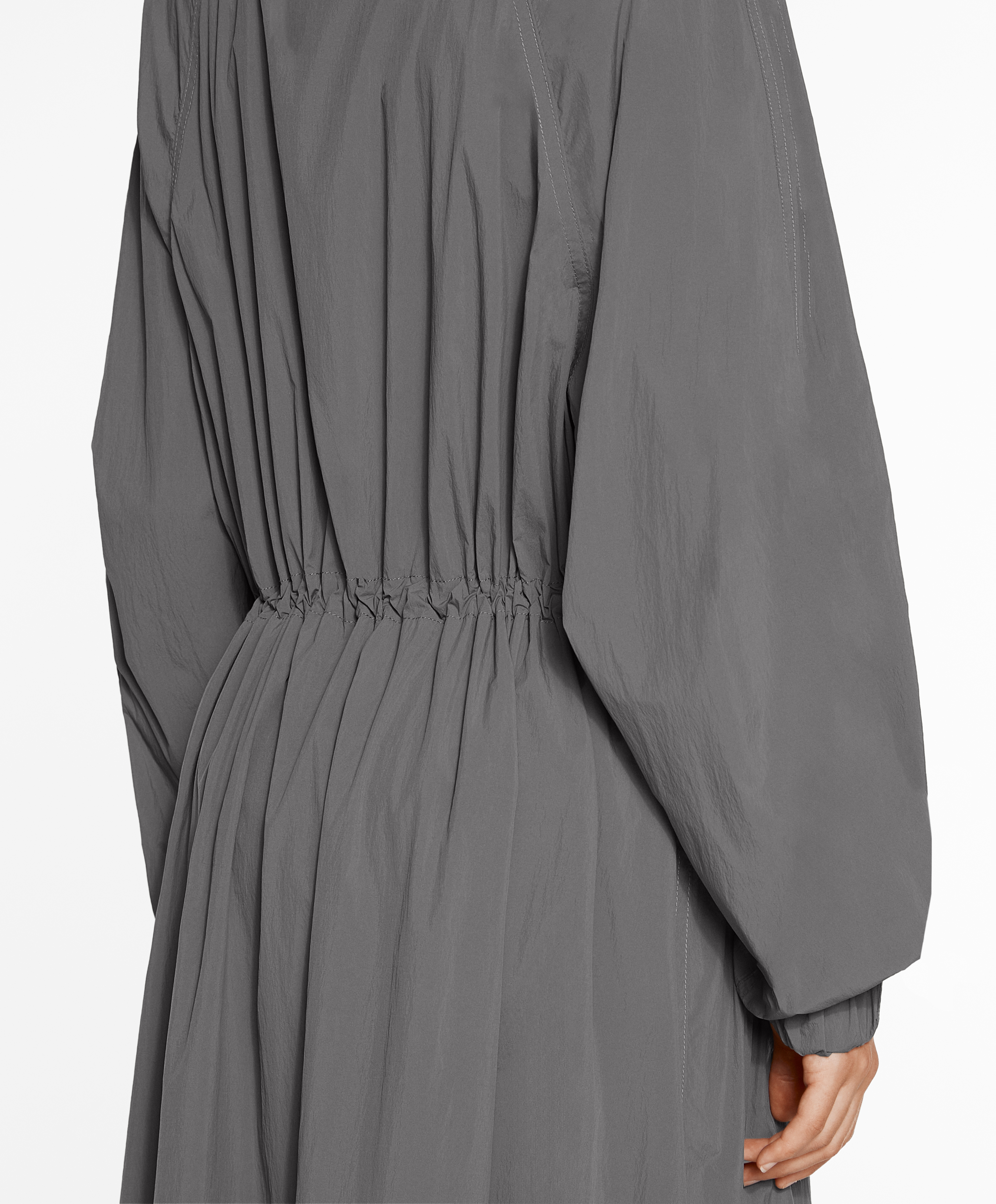 OYSHO Water-repellent midi jacket