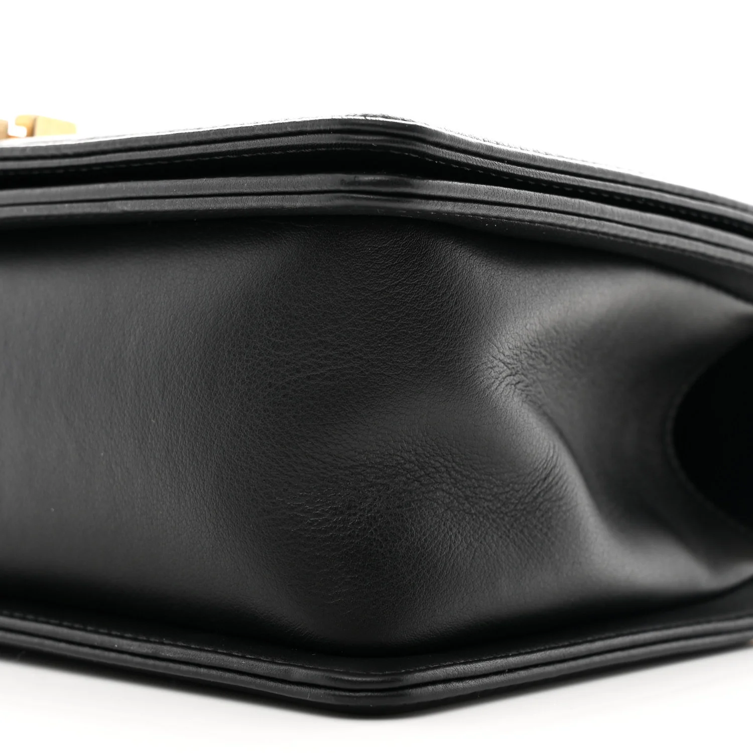 Lambskin Quilted Medium Boy Flap Black - Top Club
