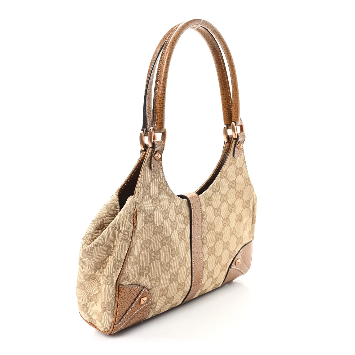 Monogram Calfskin Bardot Shoulder Bag - Top Club