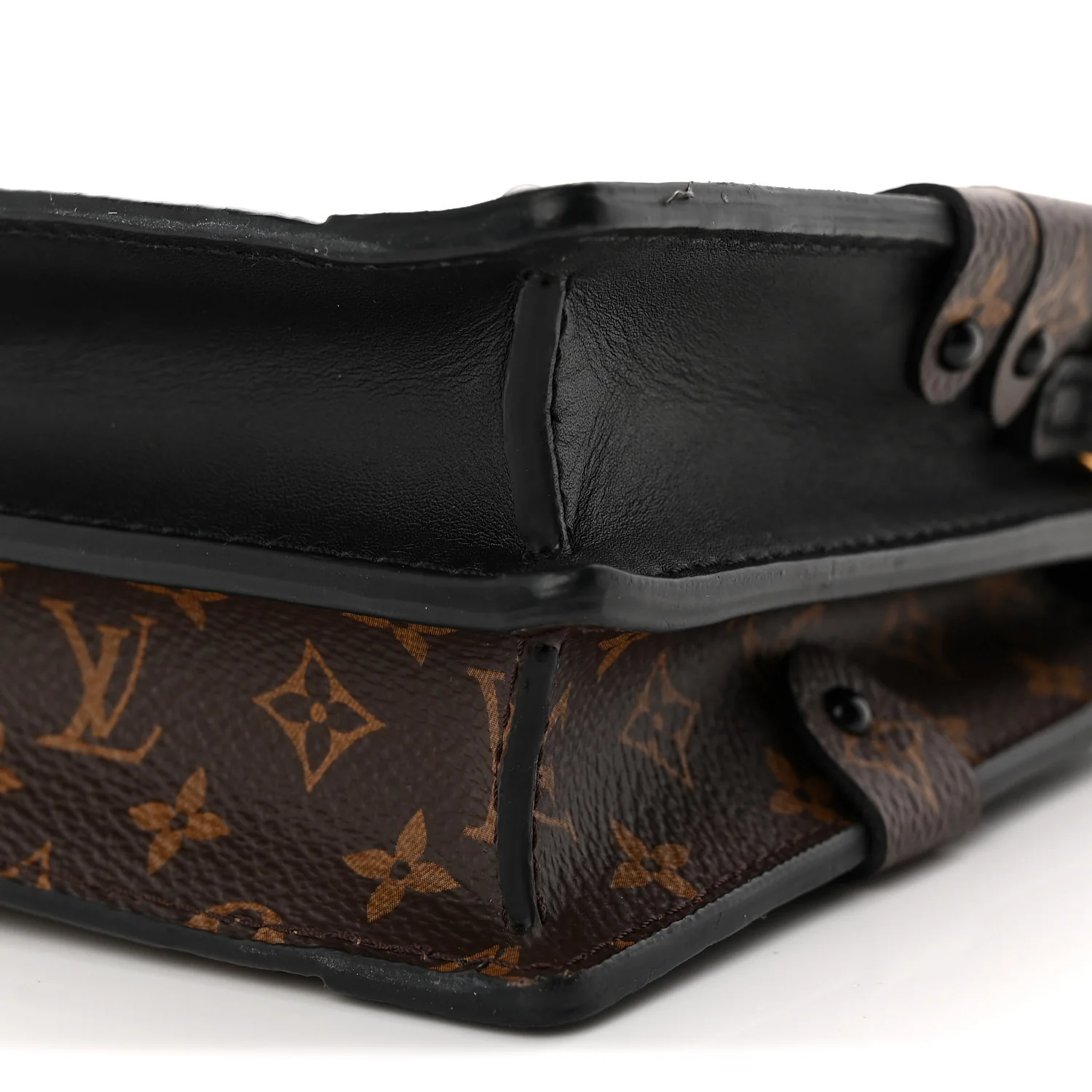 Reverse Monogram Trunk Clutch - Top Club