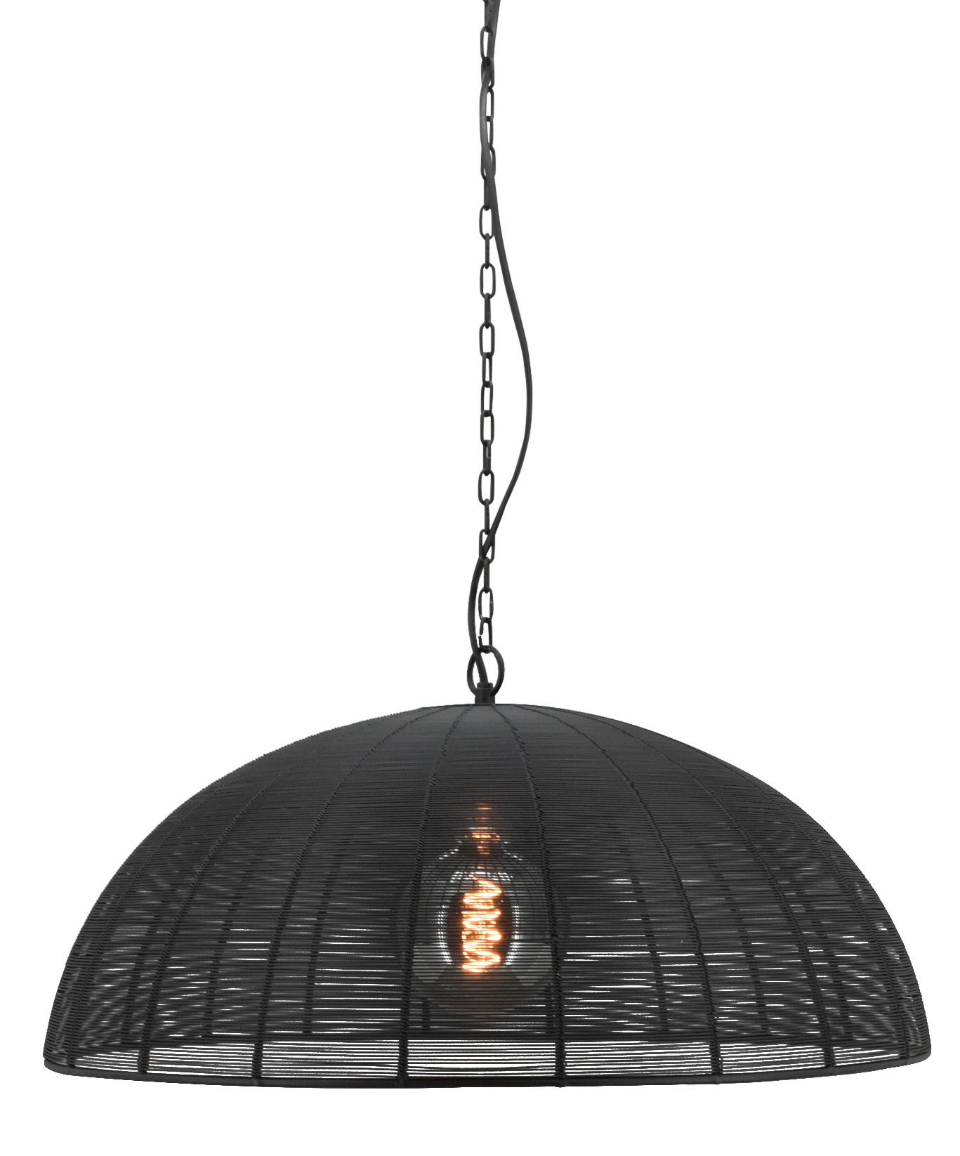 Hanglamp Brandon large black Ø 60 cm
