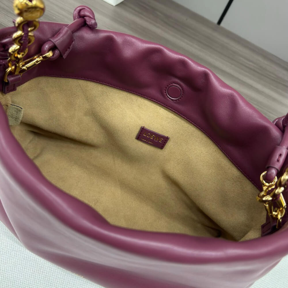 Loewe Medium Flamenco purse in mellow nappa lambskin - Top Club