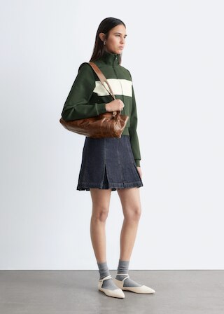 & Other Stories SCUBA ZIP-UP JACKET
