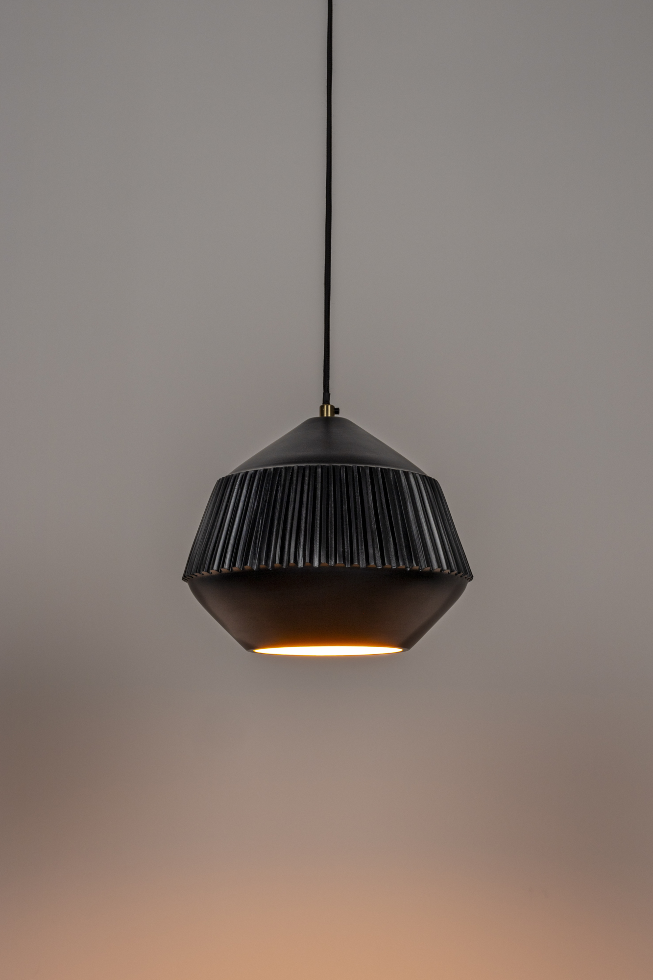 Hanglamp Aysa zwart