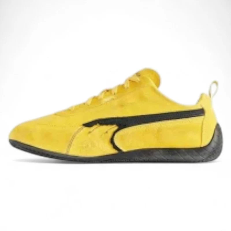 Balenciaga Speedcat Suede in Yellow & Black - Sneaker Replica Workshop