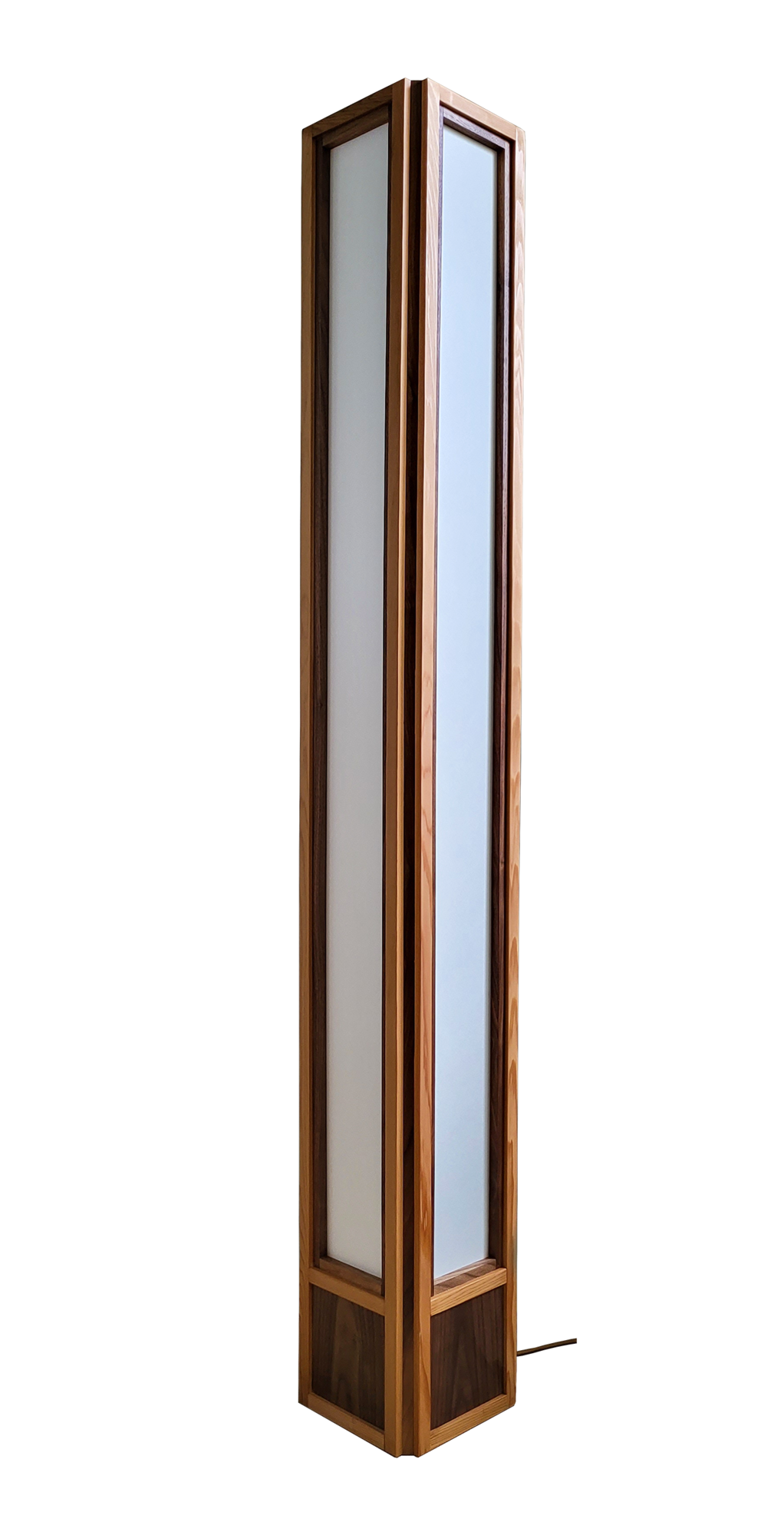 Vloerlamp Osaka cedar