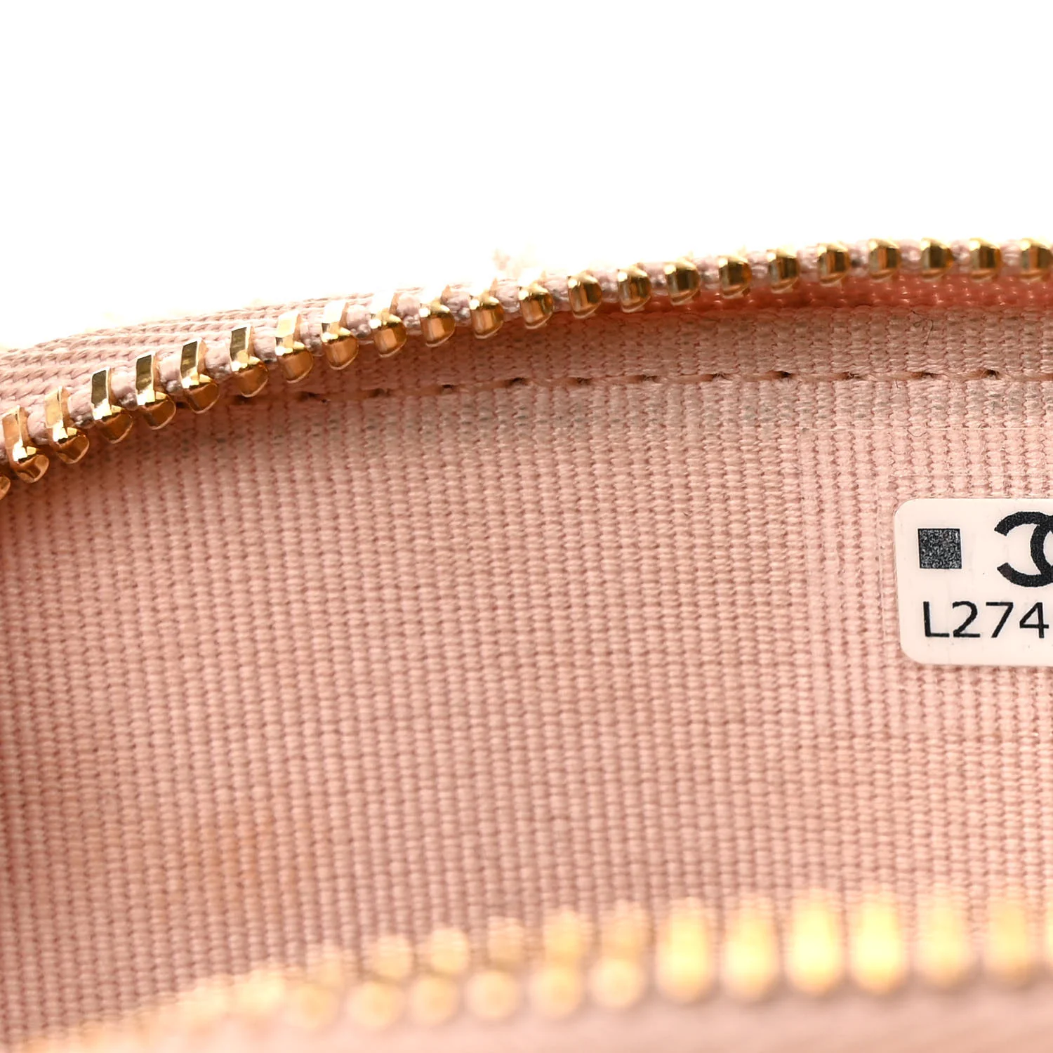 Cotton Wool Tweed Sequin Quilted Shiny Coco Clutch With Chain Light Pink Beige Ecru - Top Club