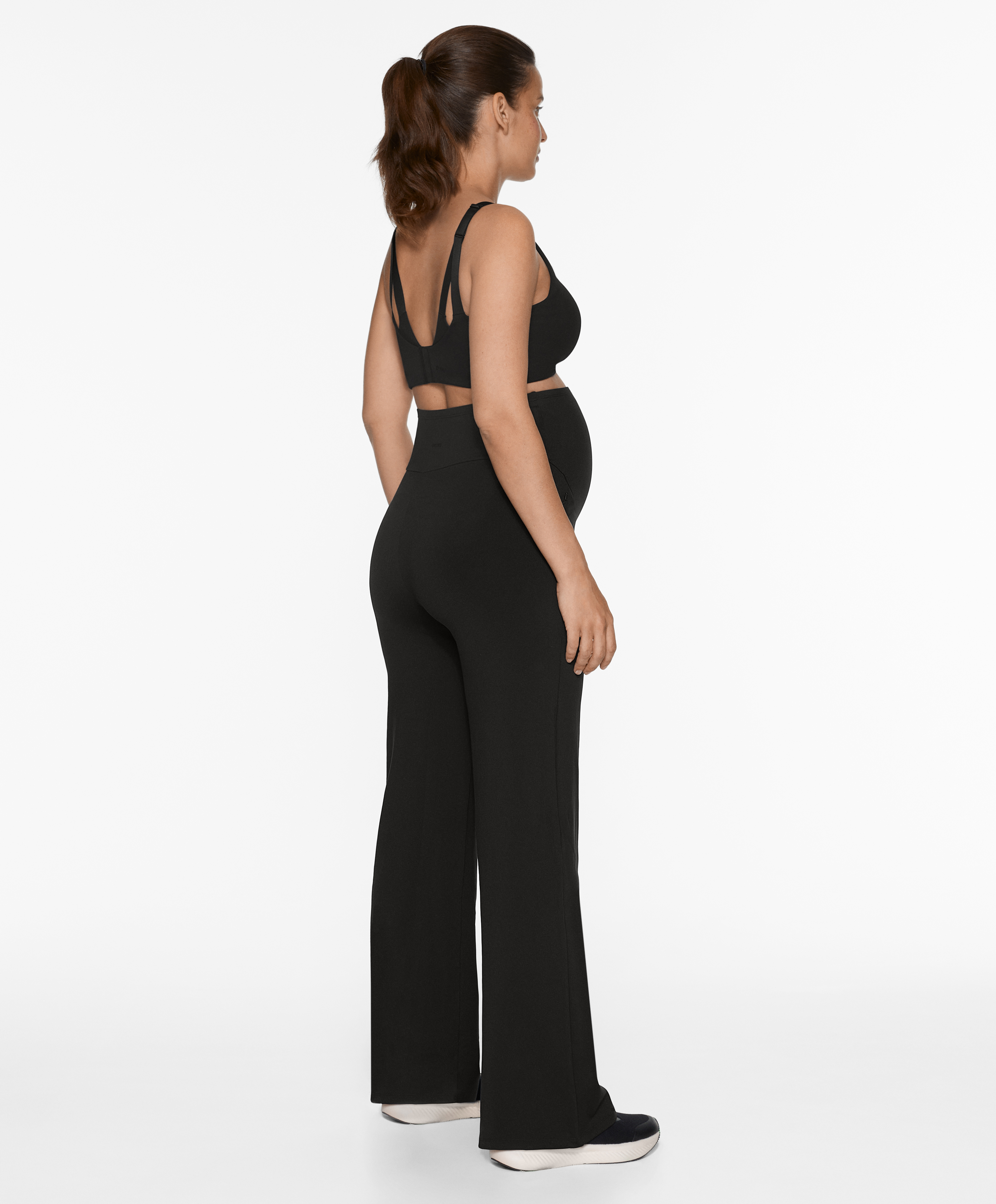 OYSHO Warm straight-leg maternity trousers