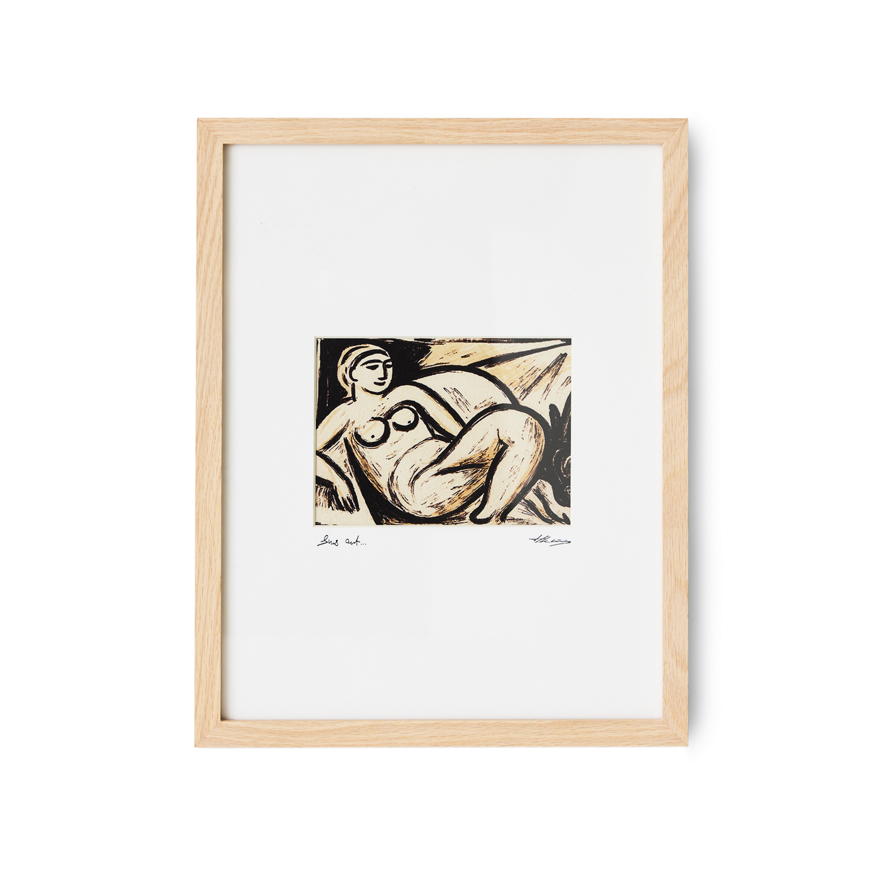Schilderij Framed artwork suns out 29x37 cm