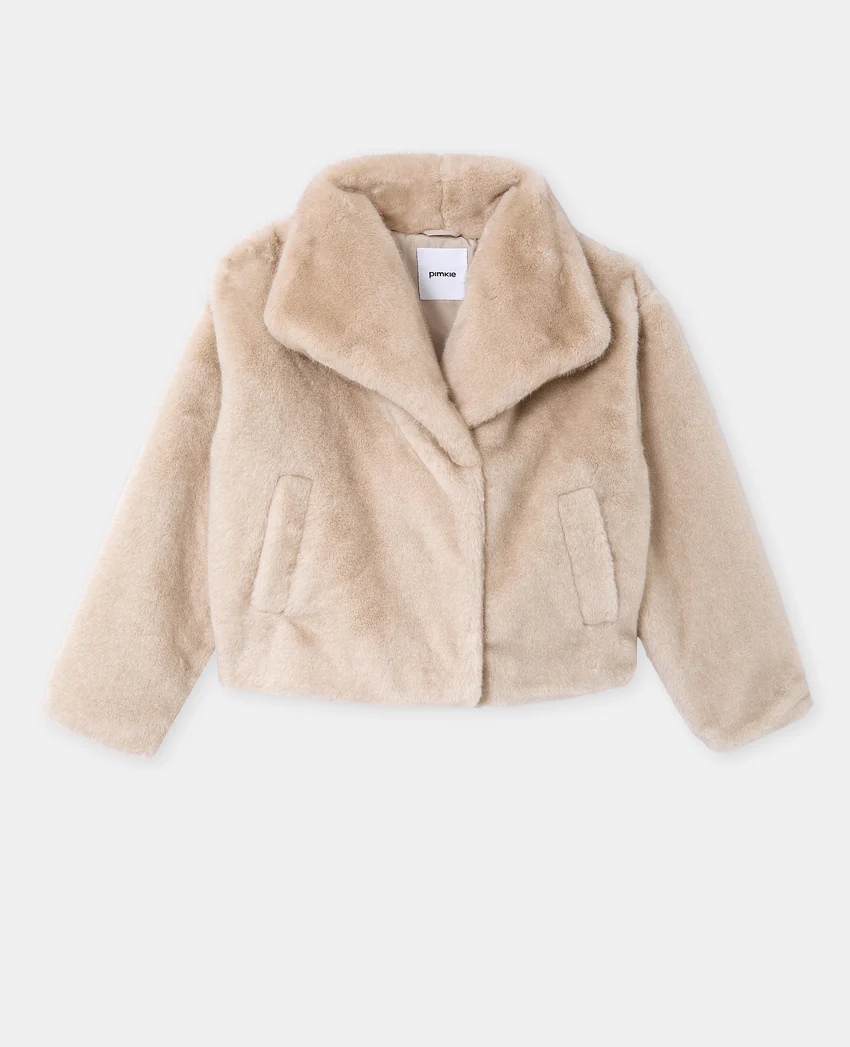 Pimkie Blouson fausse fourrure avec grand col