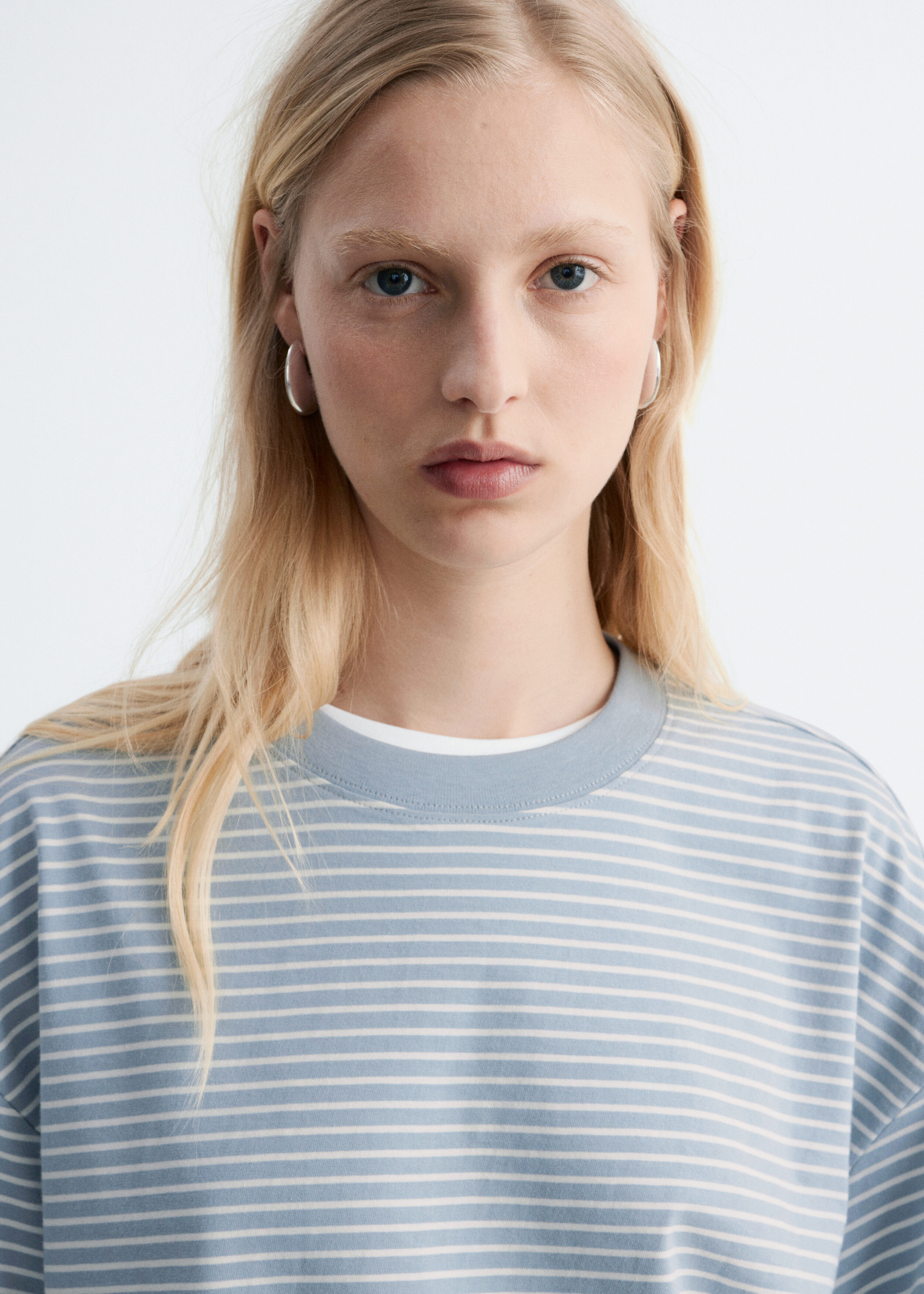 & Other Stories OVERSIZED STRIPED COTTON T-SHIRT