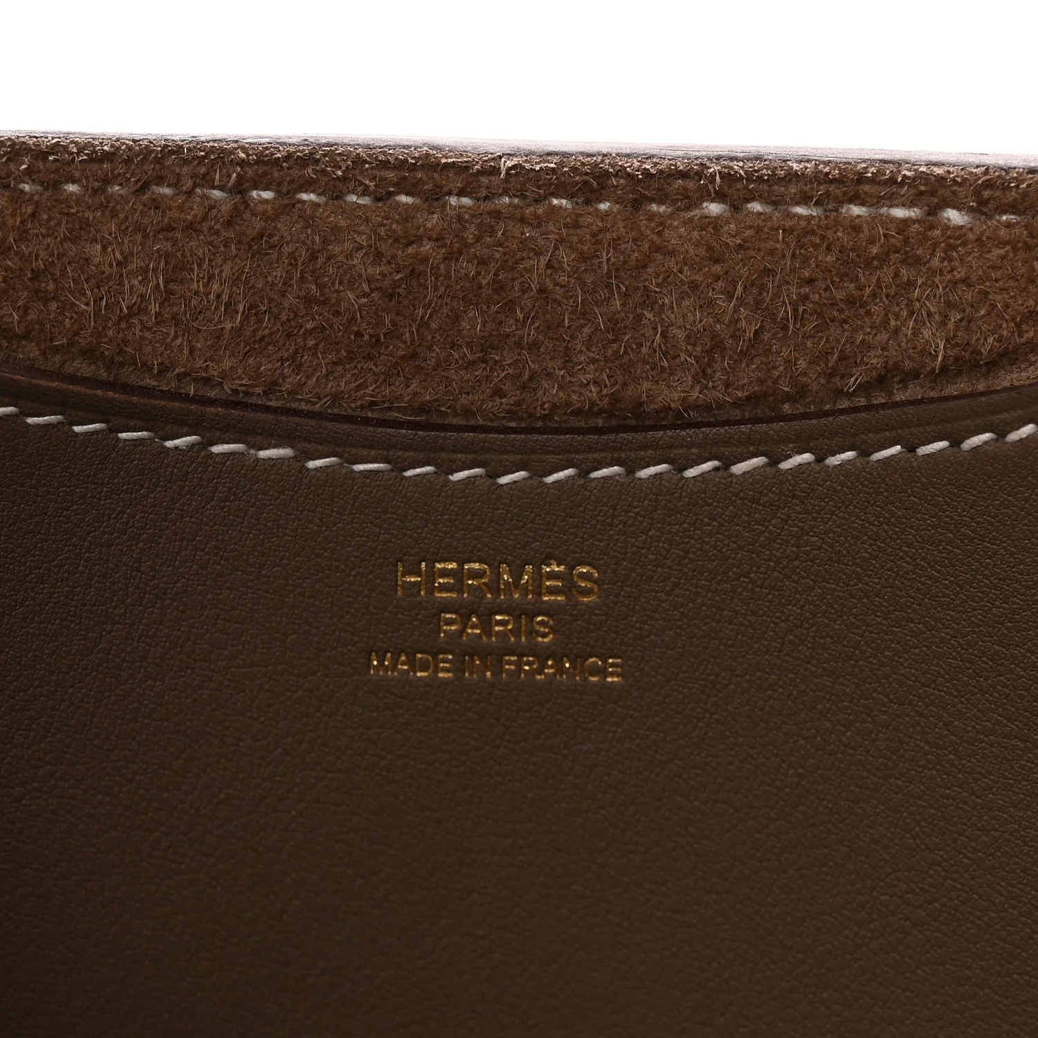 Taurillon Clemence Swift In-The-Loop 18 Bag Etoupe - Top Club