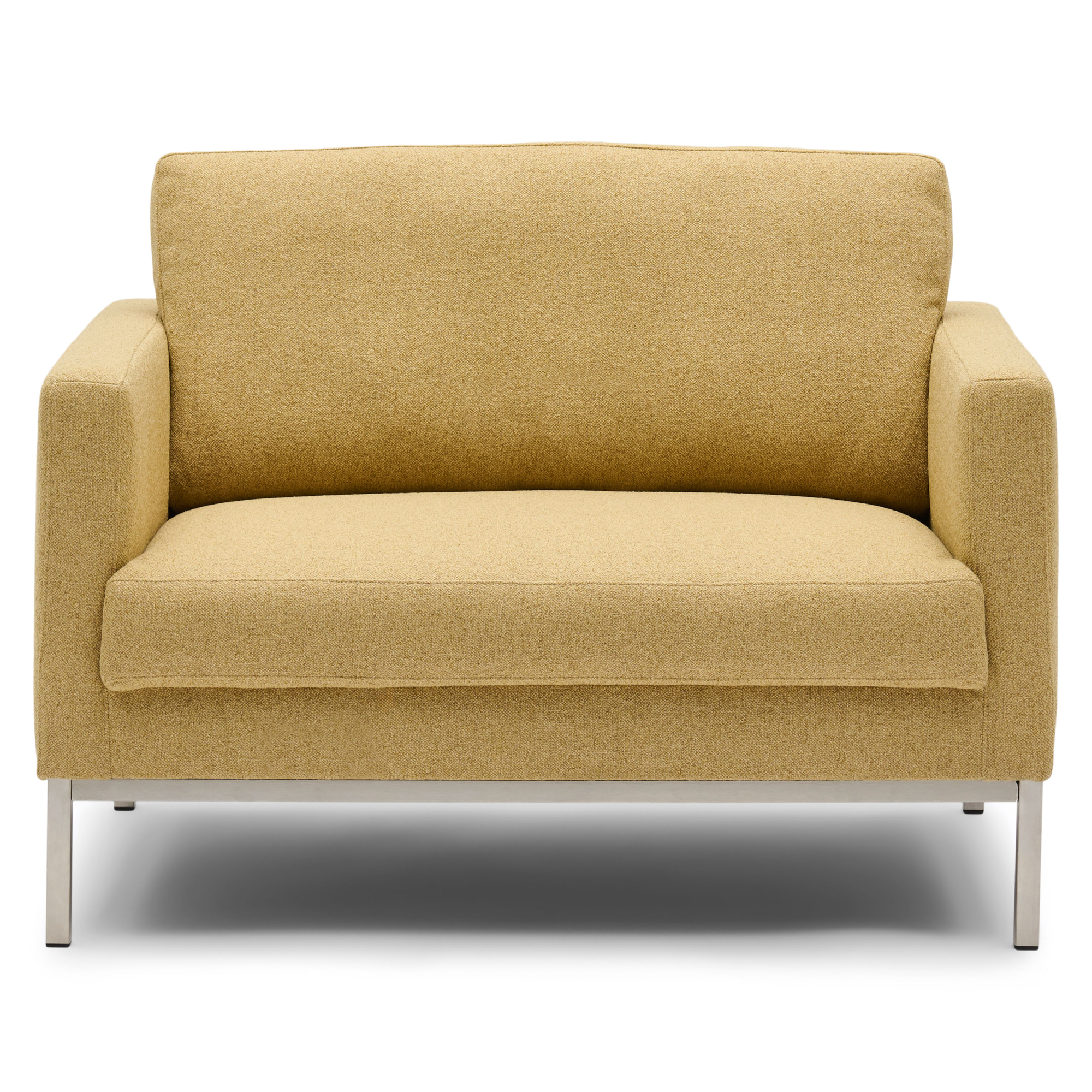 Loveseat Slick met frame glory brass 170