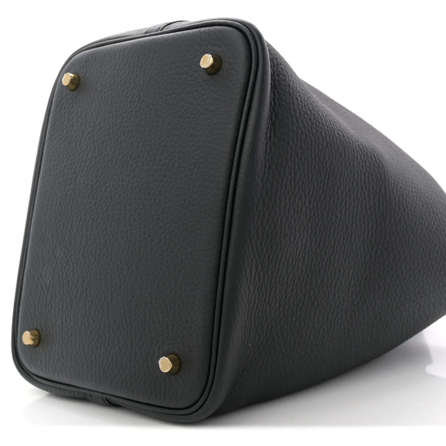 Taurillon Clemence Picotin Lock 22 MM Black - Top Club