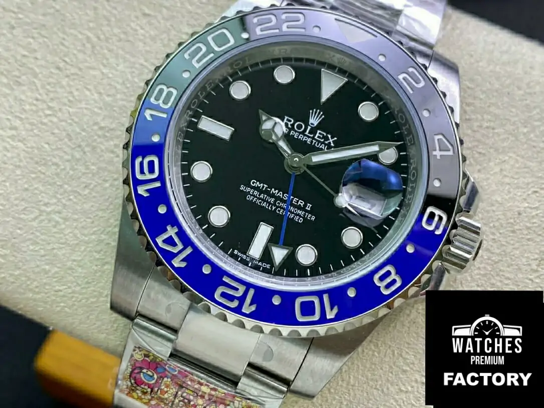 Rolex GMT Master II 116710BLNR-78200 Clean Factory Stainless Steel Strap