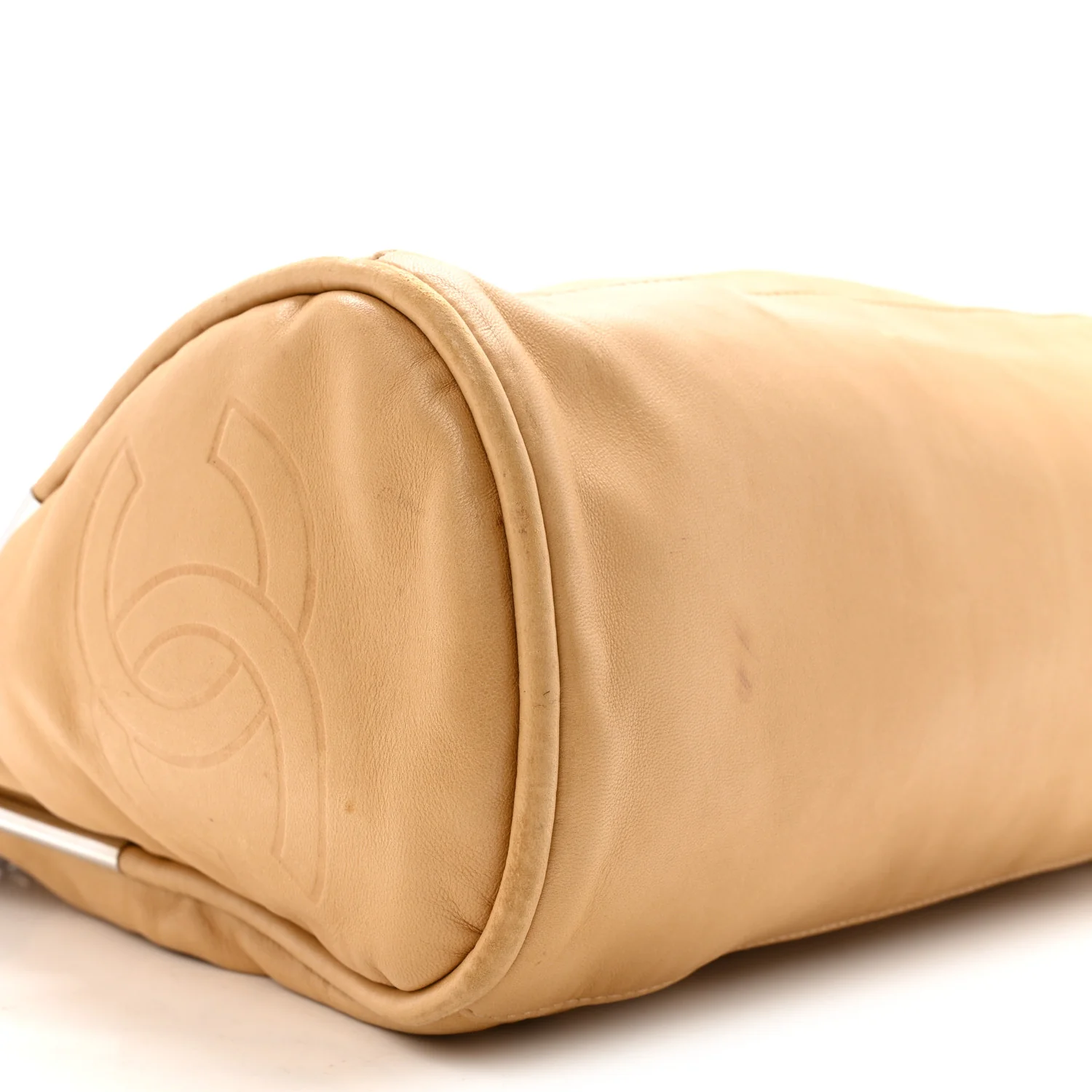 Lambskin Large Ultimate Soft Tote Beige - Top Club