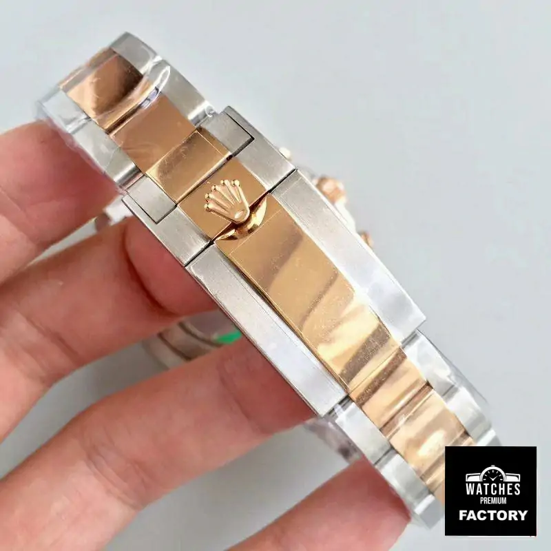 Rolex Yacht Master II 116681 JF Factory Rose Gold White Dial