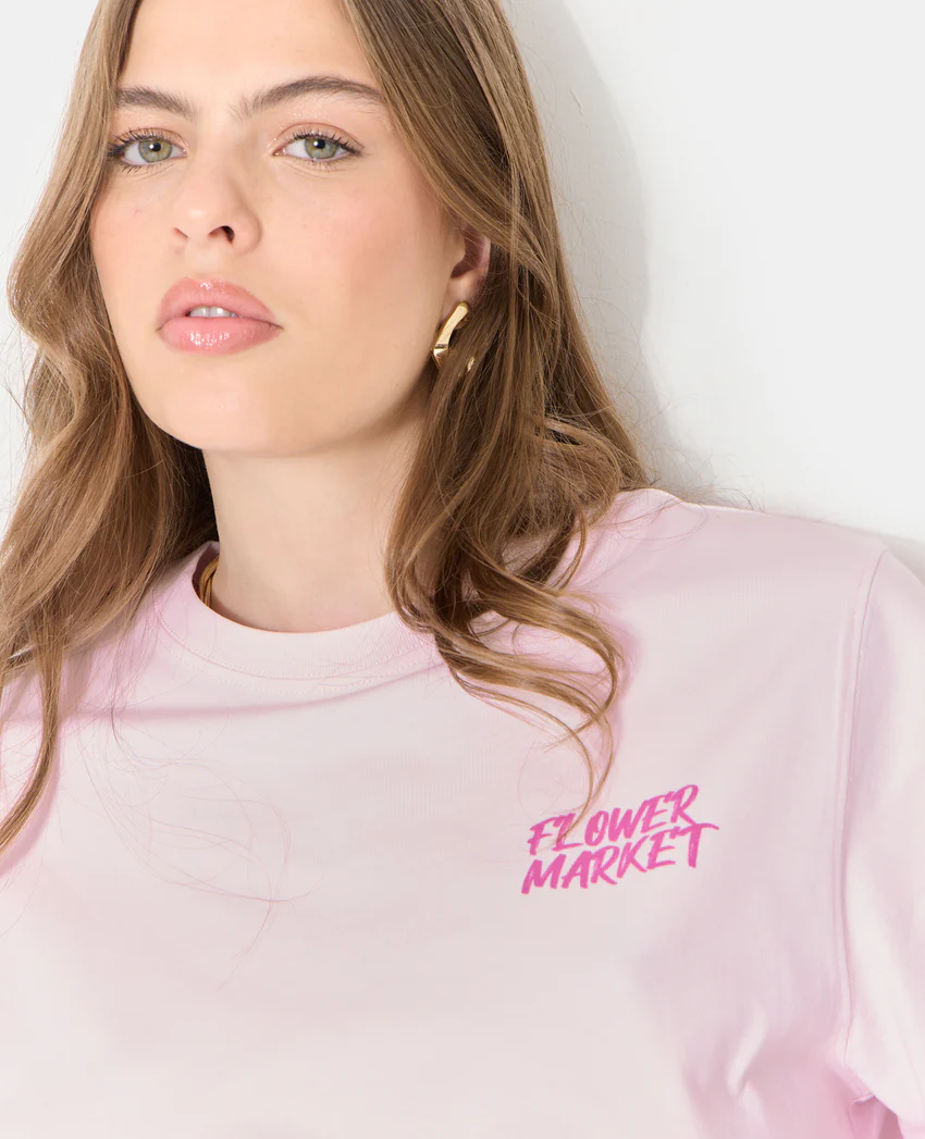 Pimkie T-shirt oversize avec print poitrine et dos