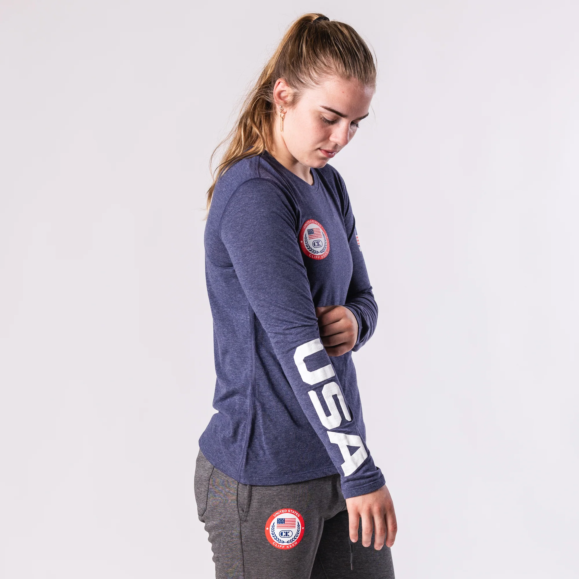USA Women's Long Sleeve - MoB Apparel