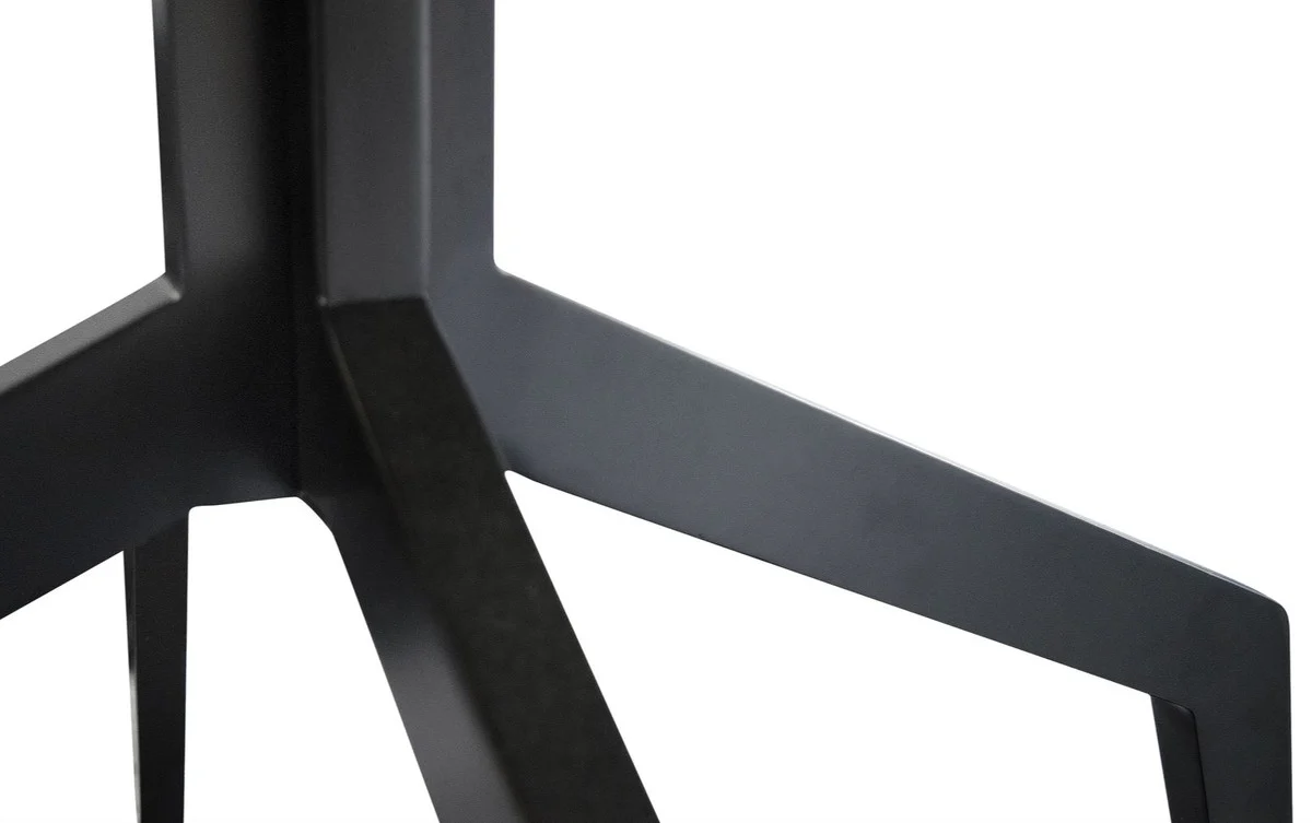 Luxury dining table black 120 x H. 76 cm - Dining room furniture