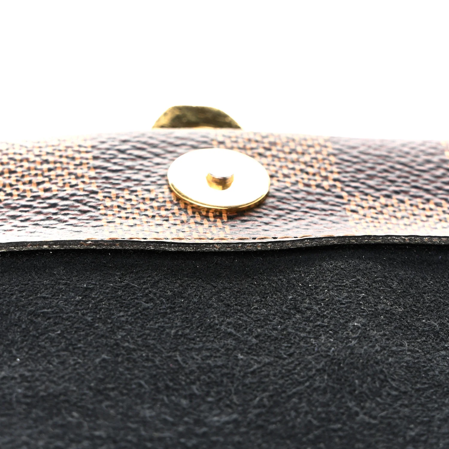 Damier Ebene Vavin Chain Wallet Black - Top Club
