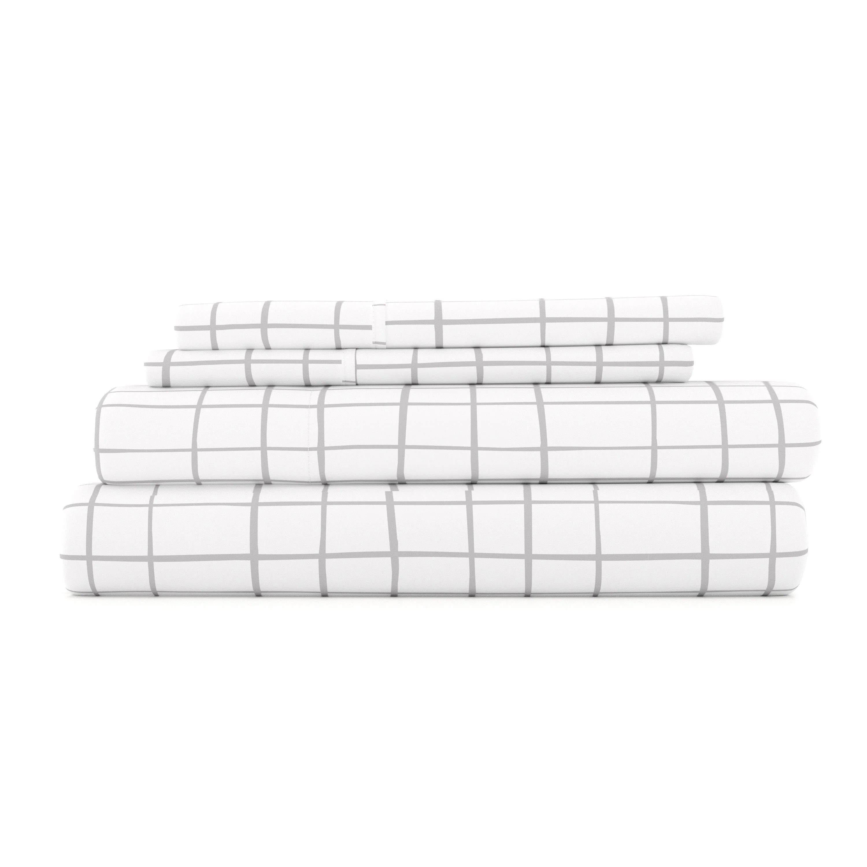 Crossroad Pattern 4-Piece Sheet Set - Sale
