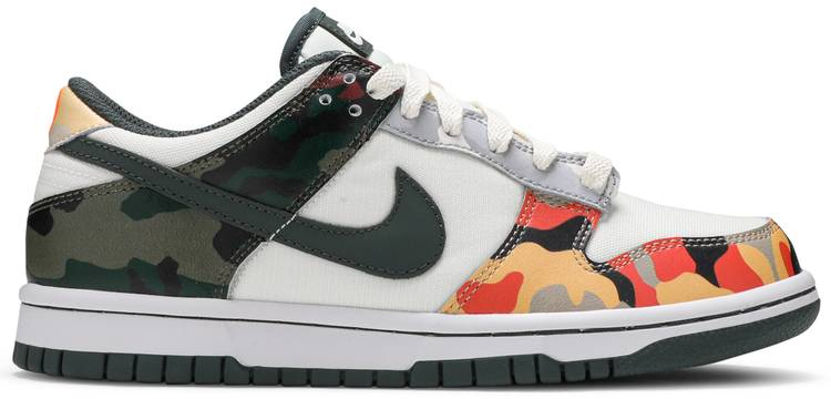 Dunk Low SE GS  Sail Multi-Camo  DB1909-100 - Sneaker Replica Workshop