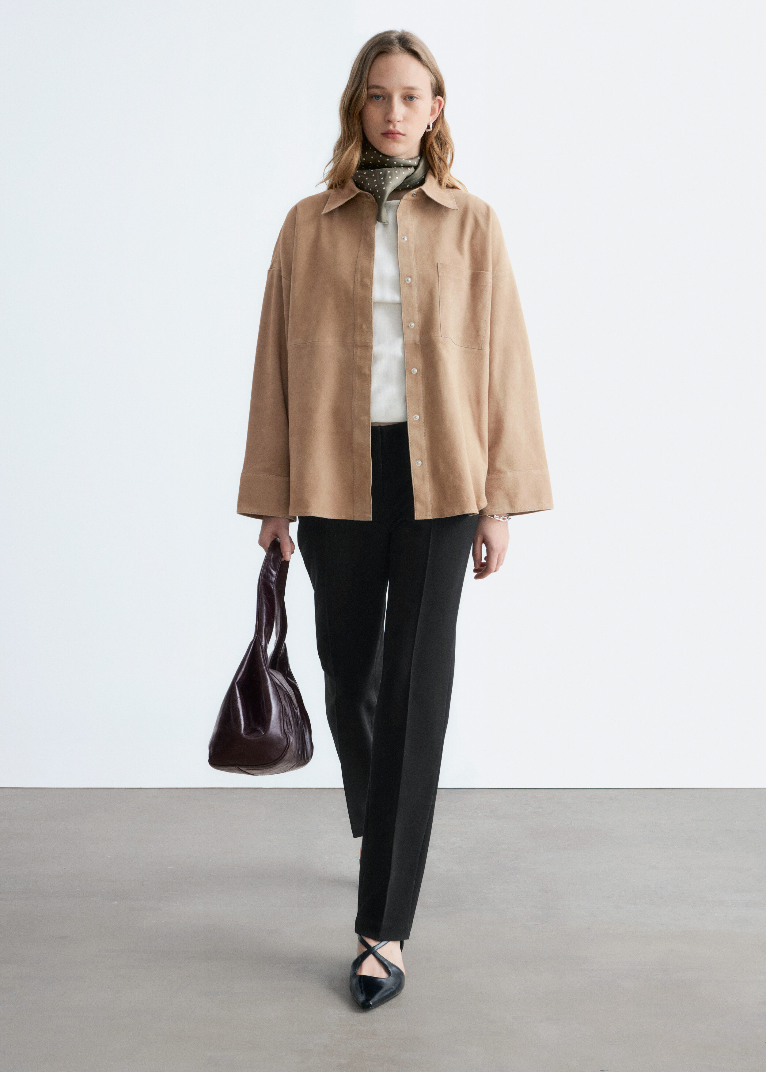 & Other Stories TAILORED PRESS-CREASE TROUSERS