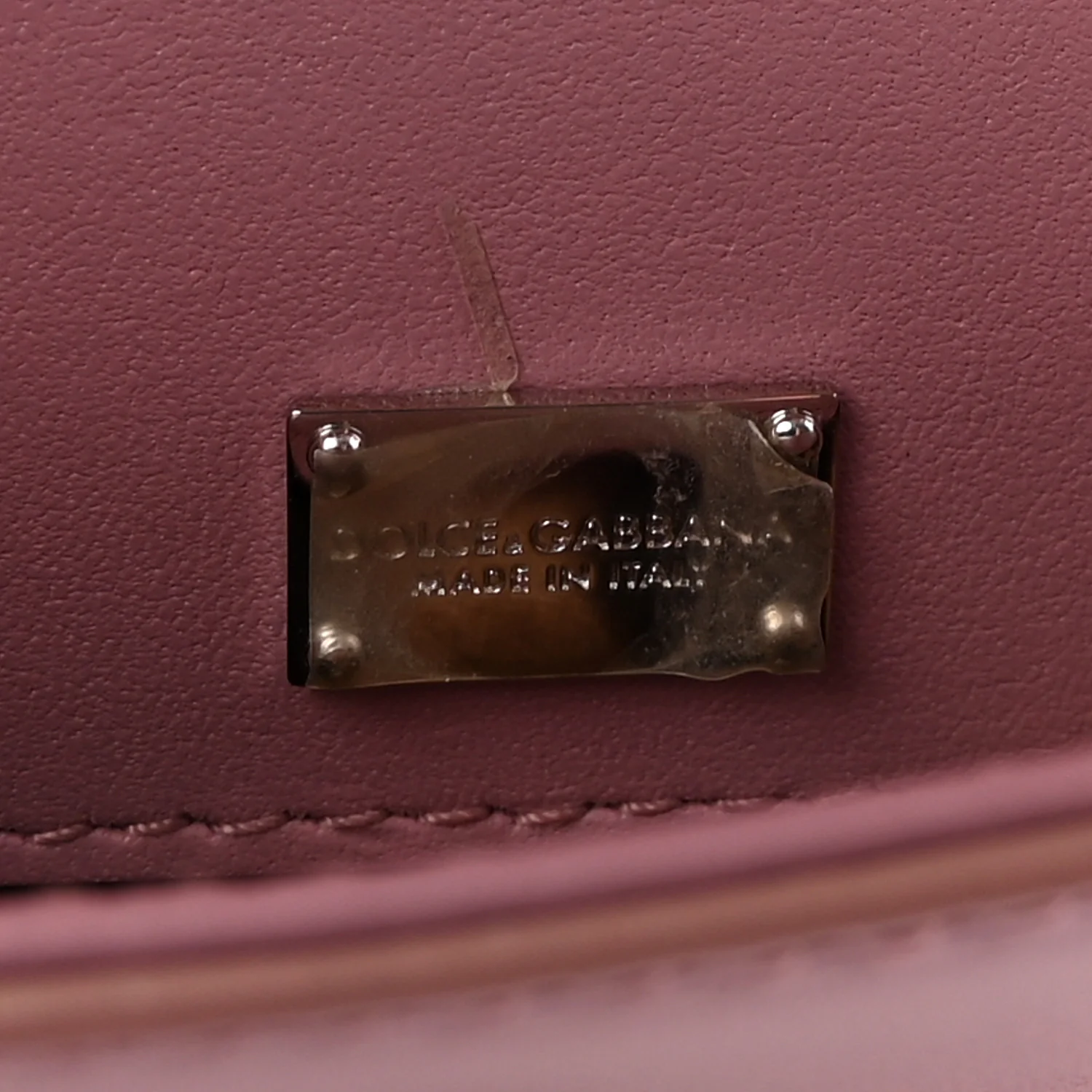 Calfskin Lucia Small Satchel Purple - Top Club