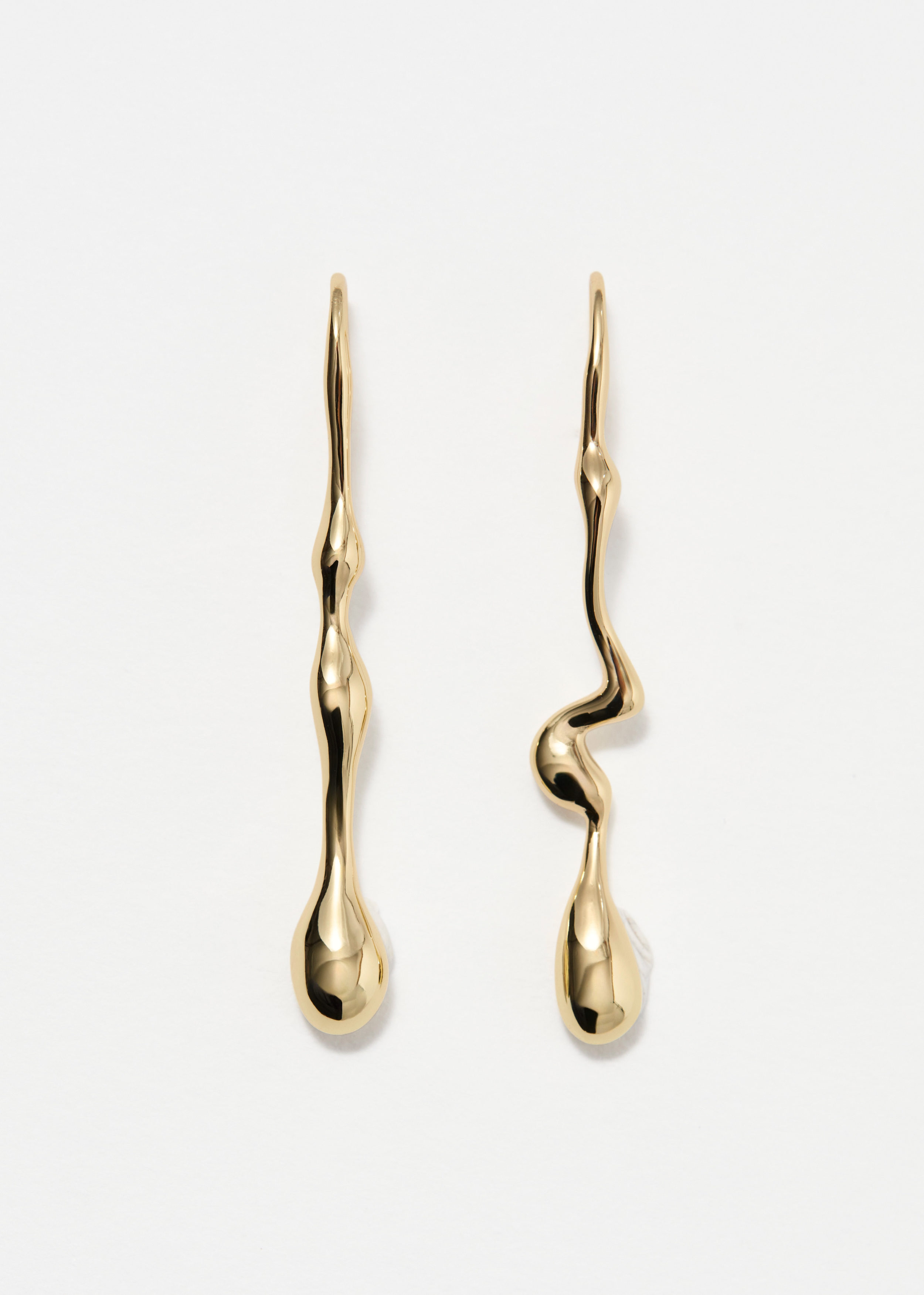 & Other Stories ELONGATED DROP EARRINGS