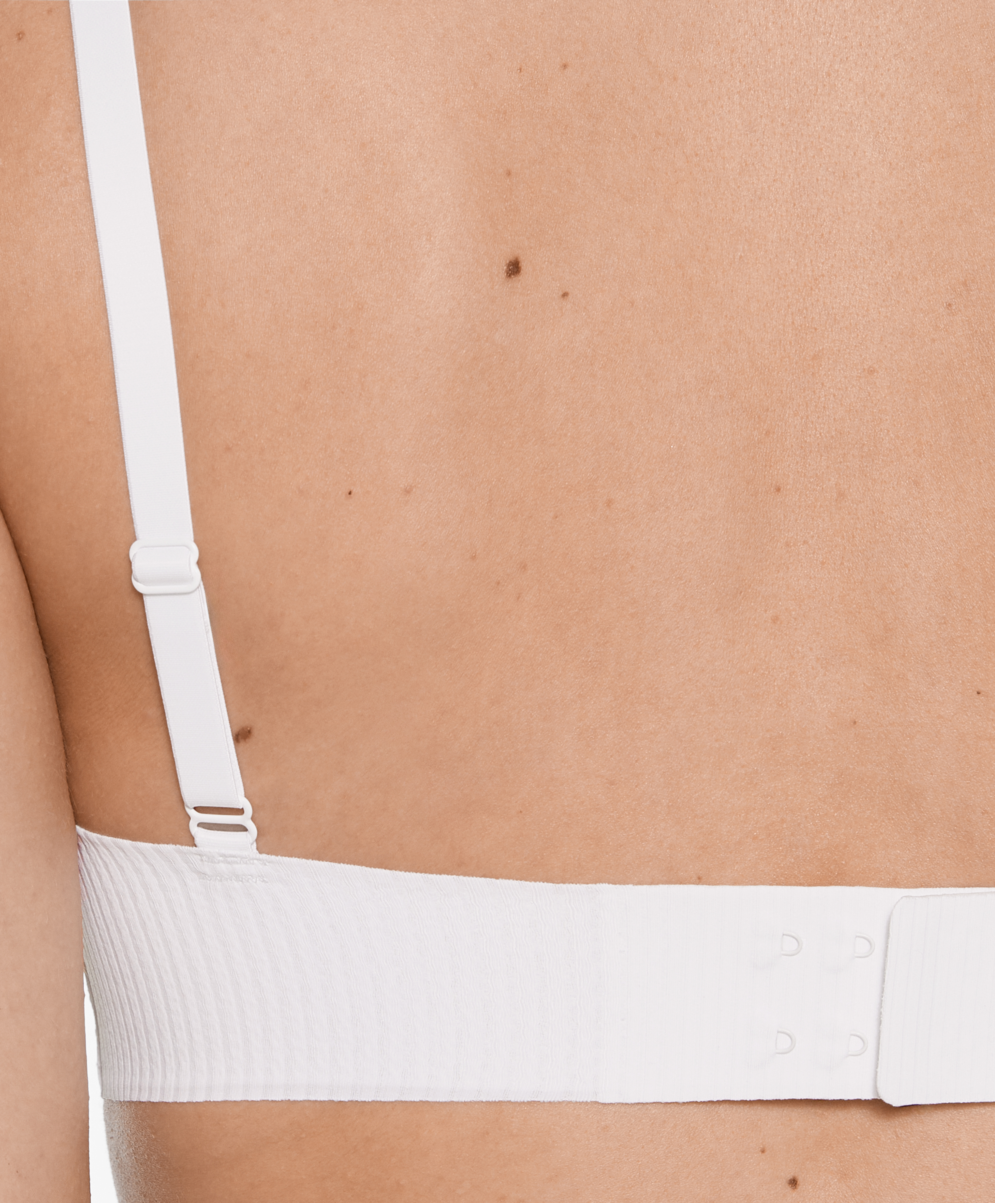 OYSHO Invisible micro rib halter bra