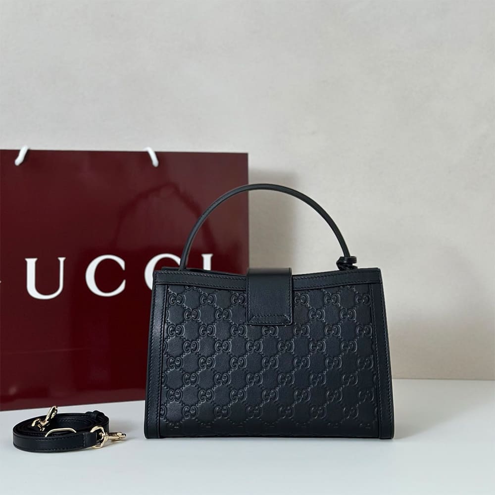 Gucci Padlock medium top handle bag - Top Club