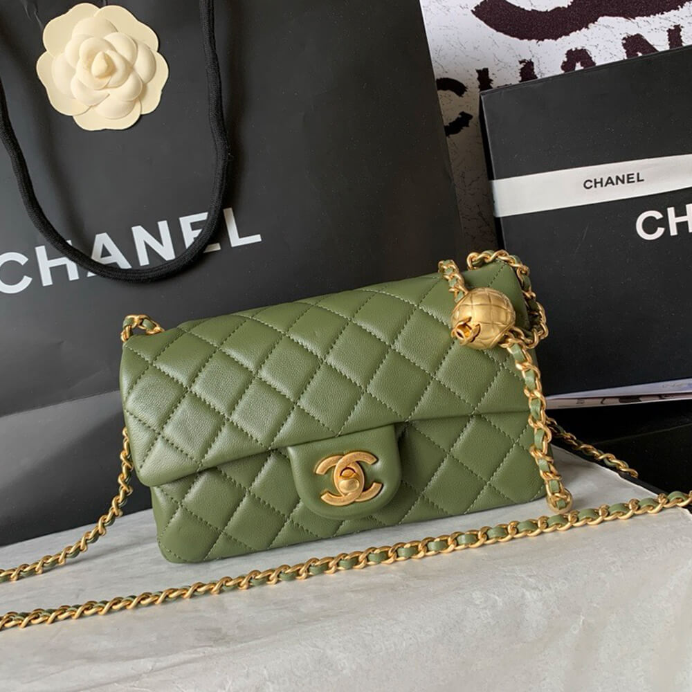 Chanel Pearl Crush Mini Rectangular Flap - Top Club